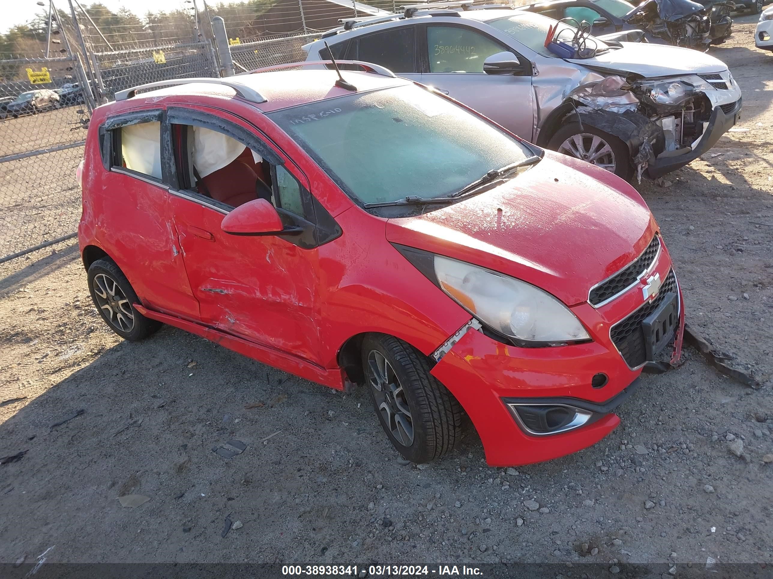 CHEVROLET SPARK 2013 kl8cf6s96dc501577