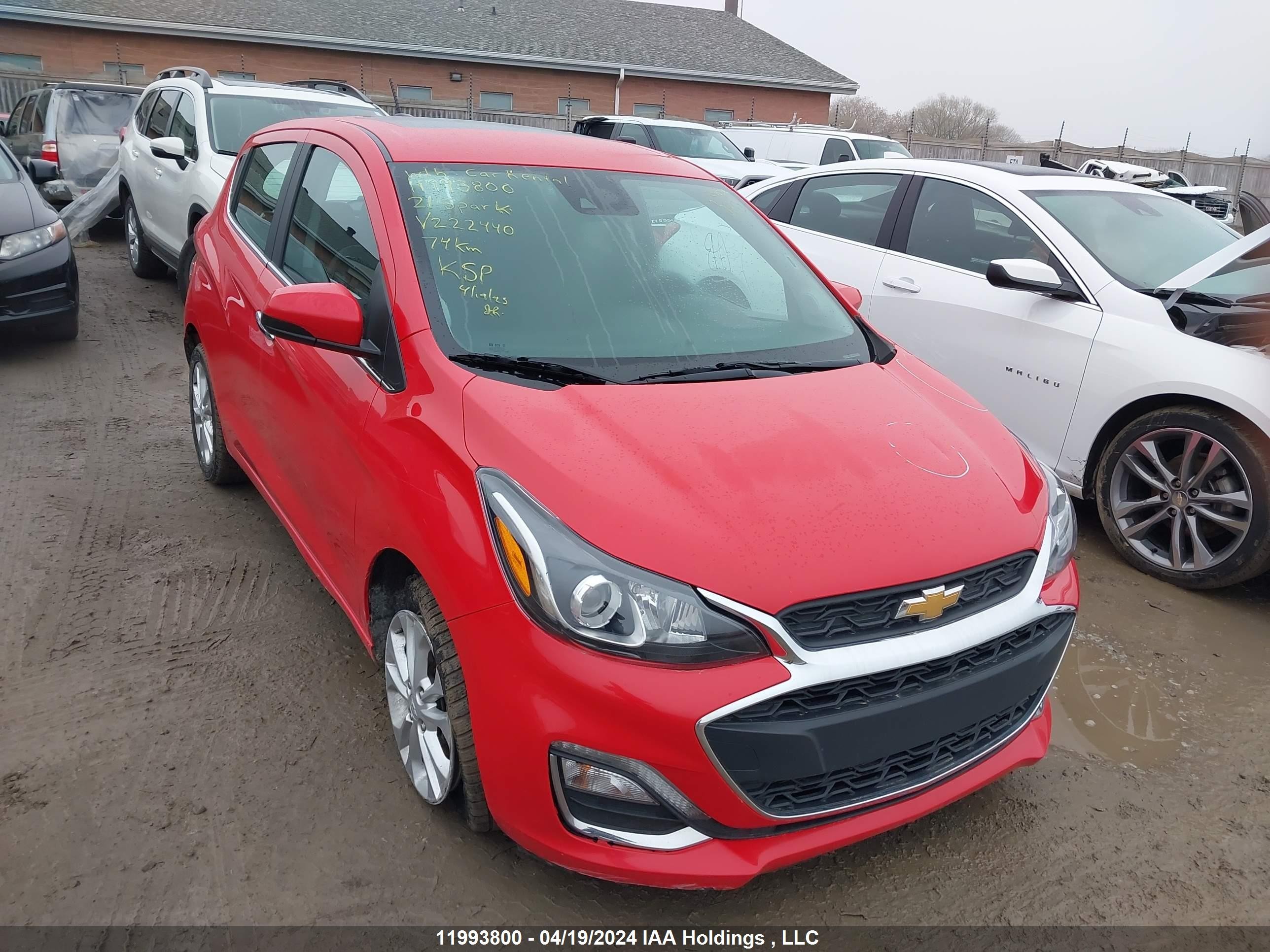 CHEVROLET SPARK 2021 kl8cf6sa5mc222440