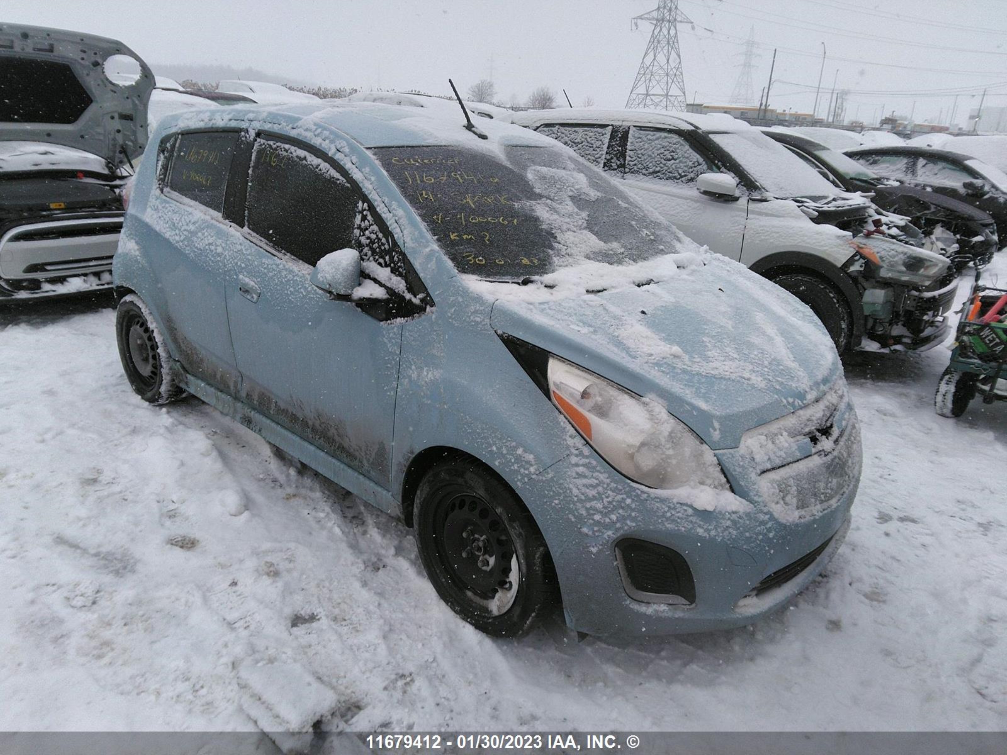 CHEVROLET SPARK 2014 kl8ck6s06ec400067