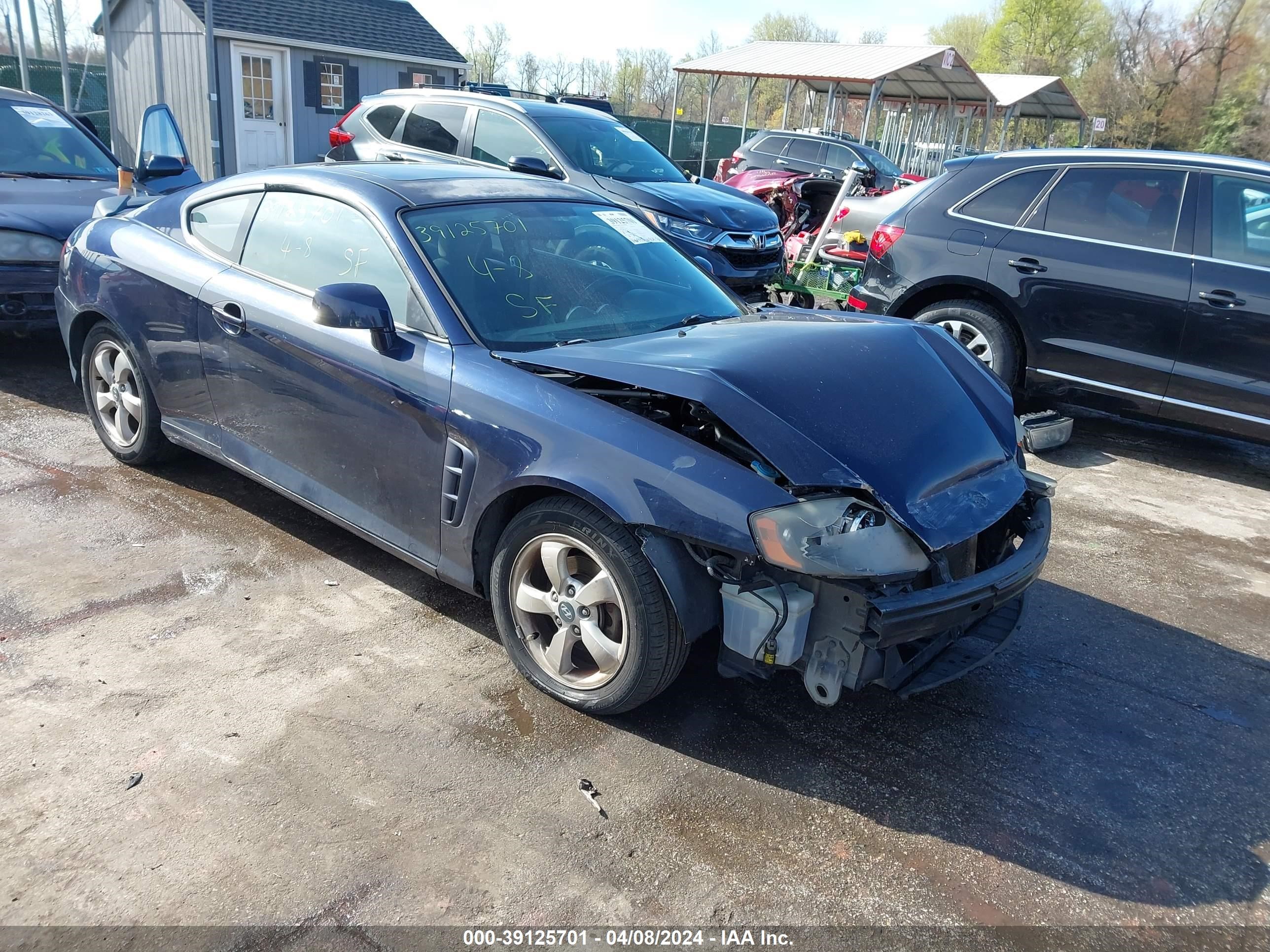 HYUNDAI TIBURON 2005 km8hm65d15u182843