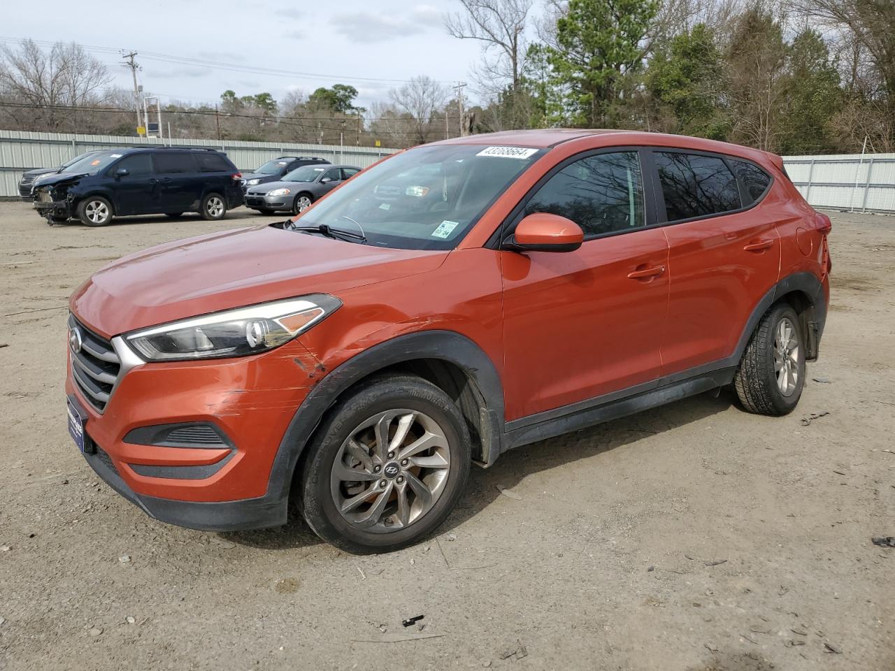 HYUNDAI TUCSON 2017 km8j23a40hu266345