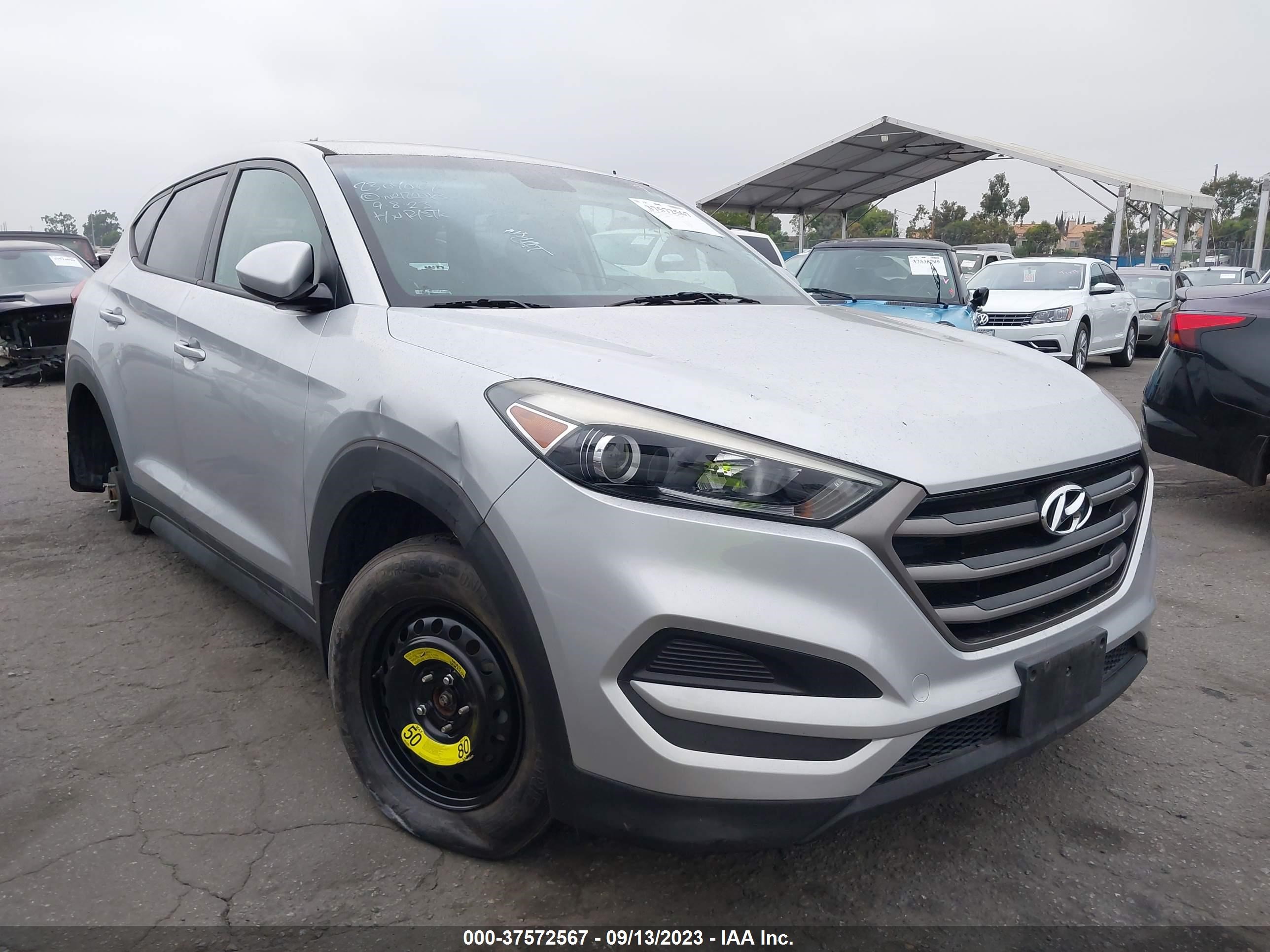 HYUNDAI TUCSON 2016 km8j23a42gu089490