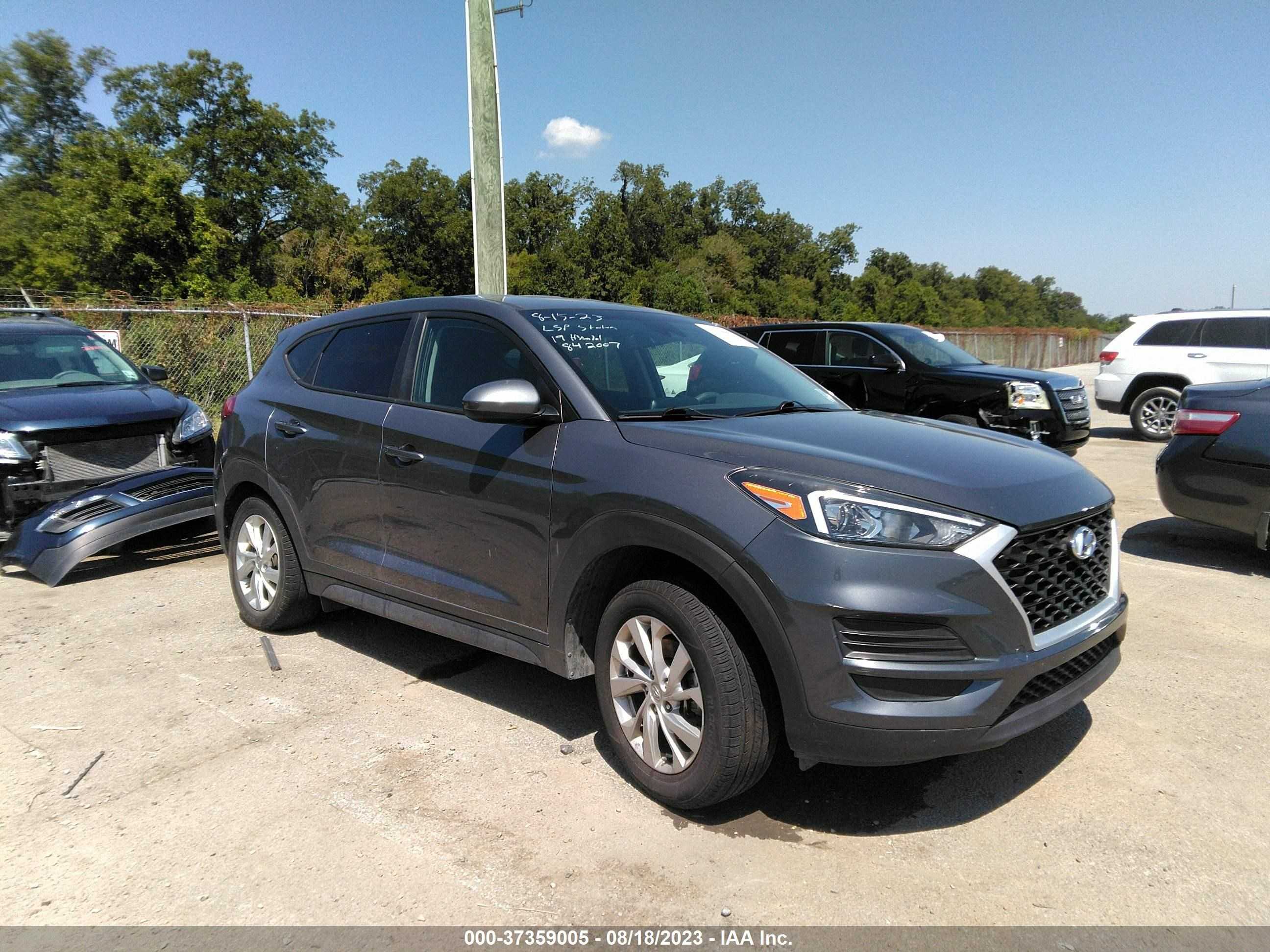 HYUNDAI TUCSON 2019 km8j23a42ku842007