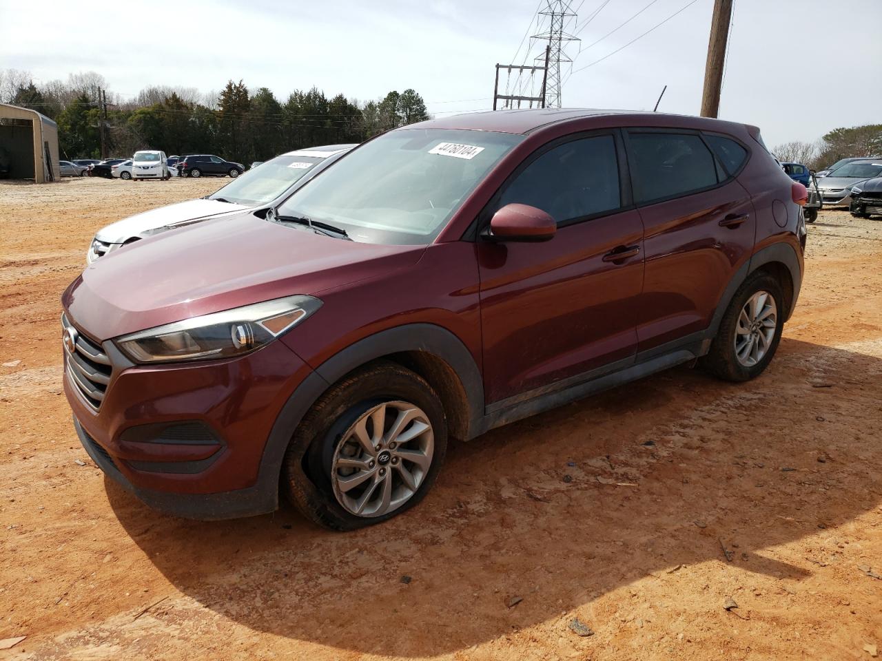 HYUNDAI TUCSON 2016 km8j23a43gu201570