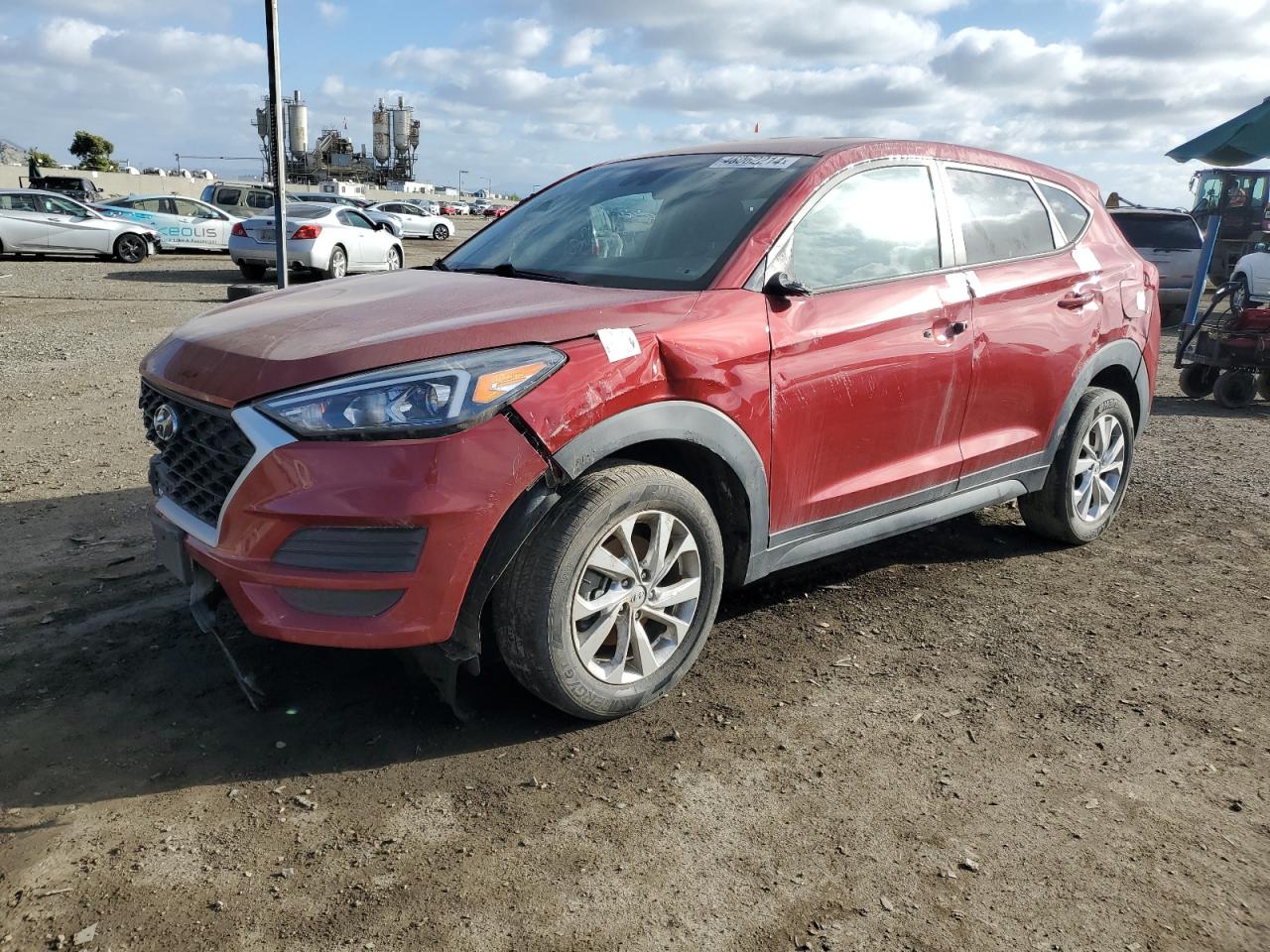 HYUNDAI TUCSON 2021 km8j23a43mu384156