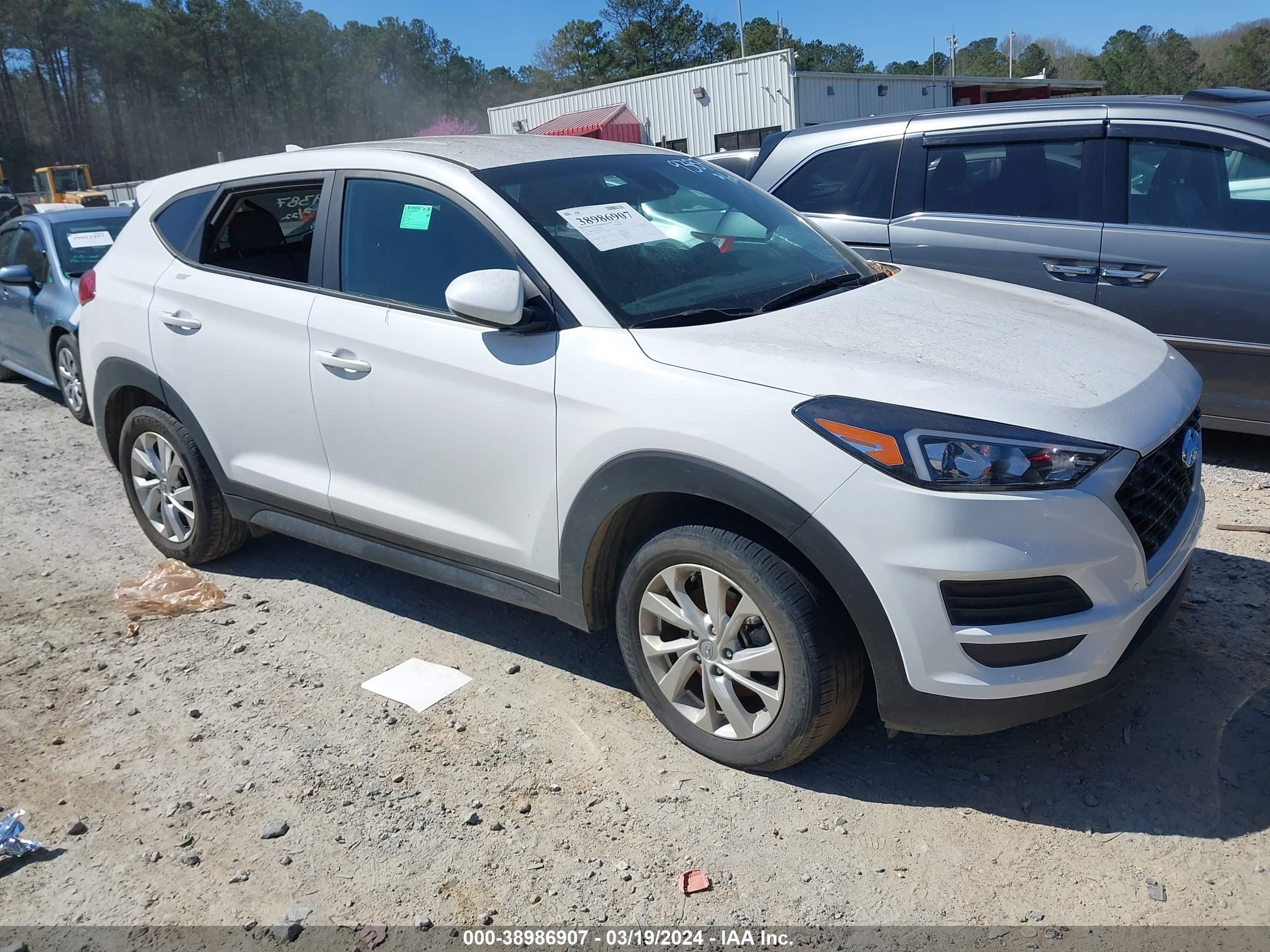 HYUNDAI TUCSON 2019 km8j23a45ku029387