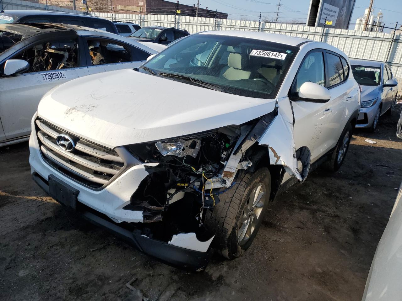 HYUNDAI TUCSON 2016 km8j23a46gu042236