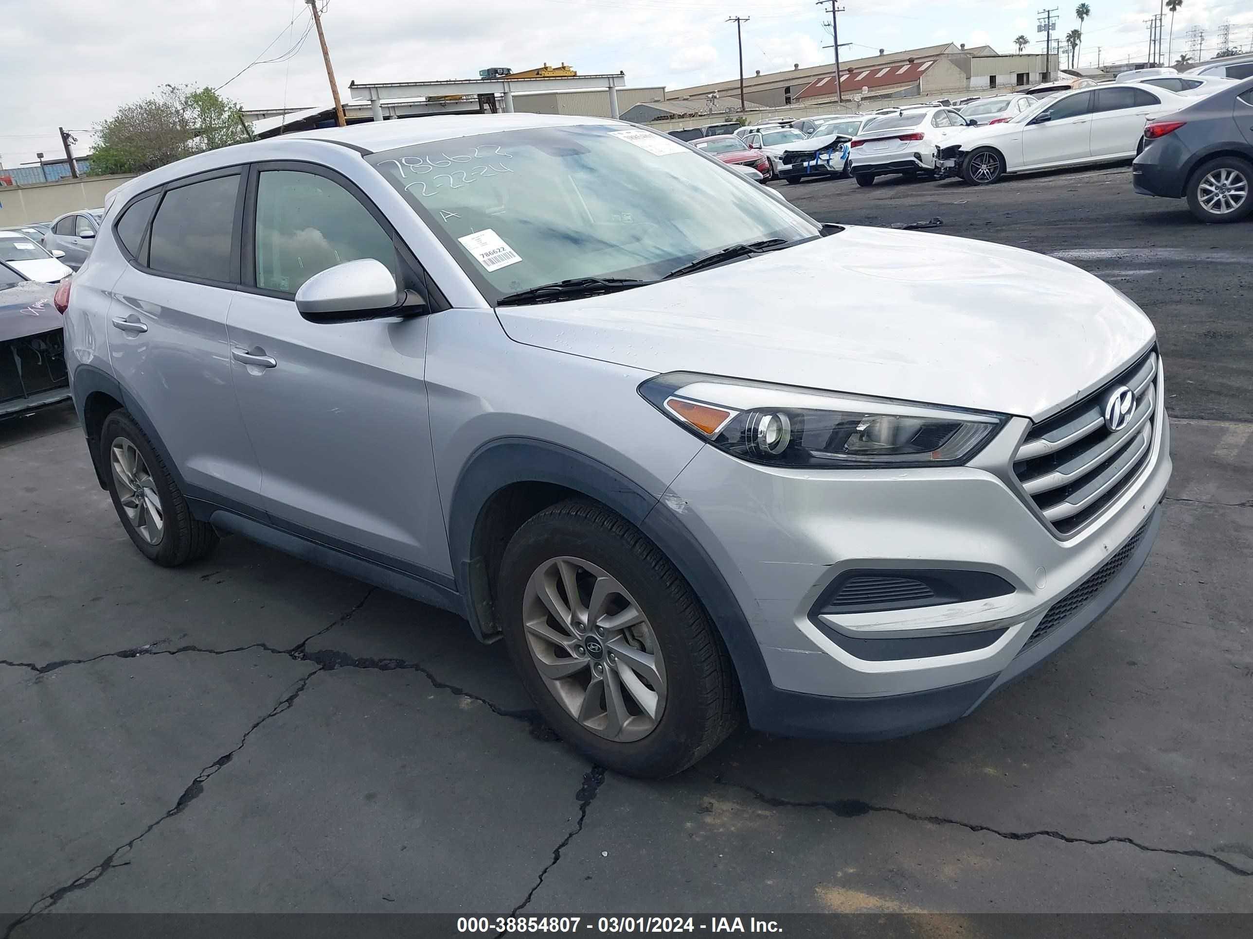 HYUNDAI TUCSON 2017 km8j23a46hu541264