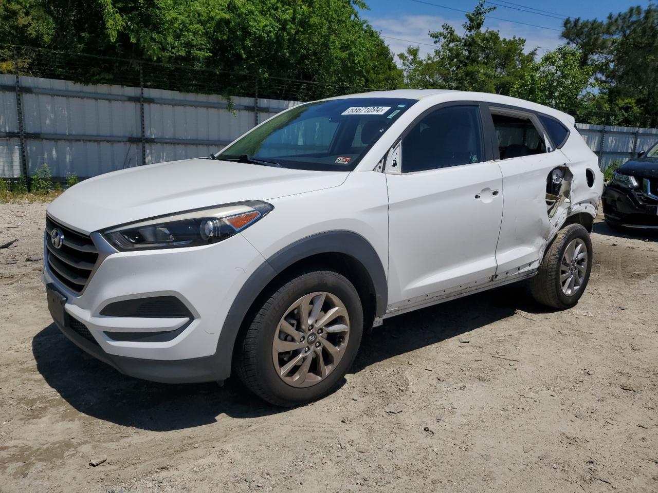 HYUNDAI TUCSON 2018 km8j23a46ju667095