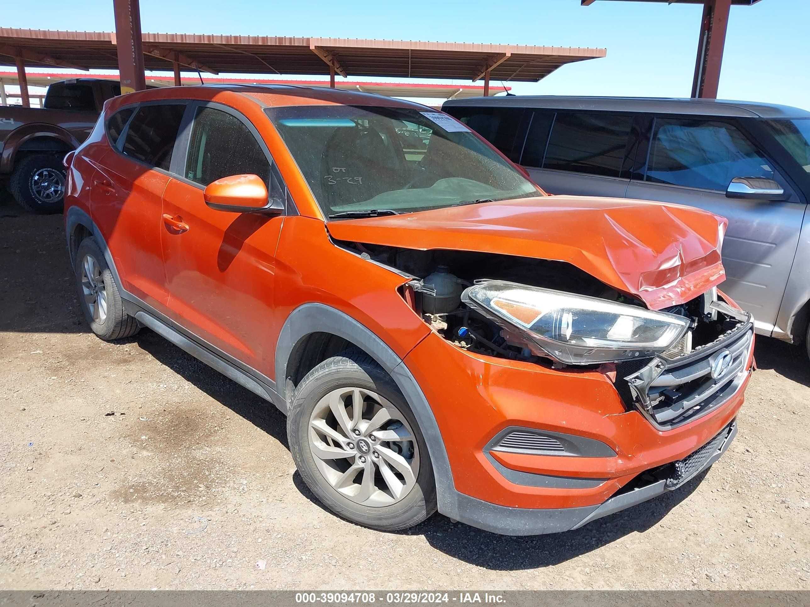 HYUNDAI TUCSON 2017 km8j23a47hu454652