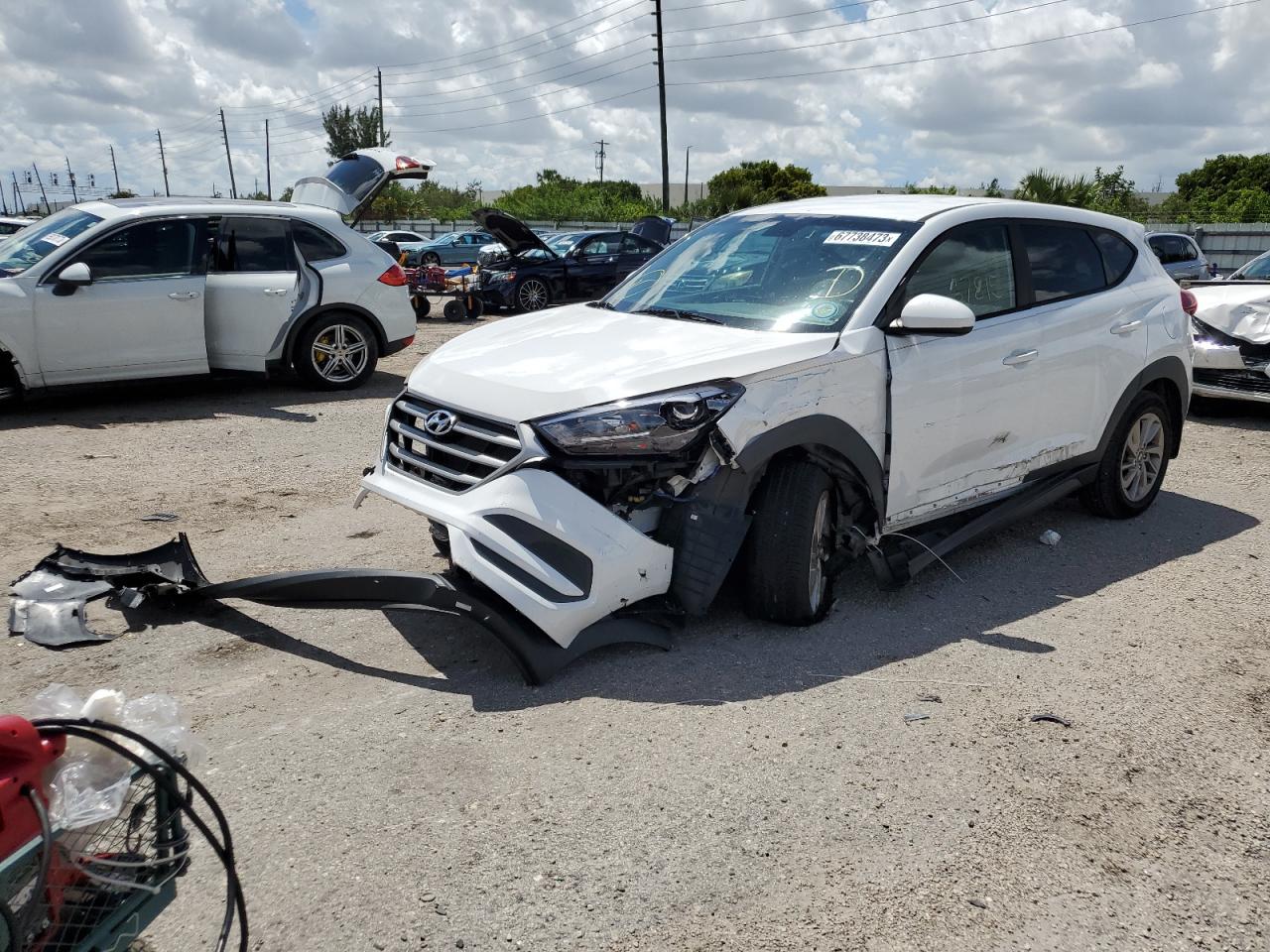 HYUNDAI TUCSON 2017 km8j23a48hu261247