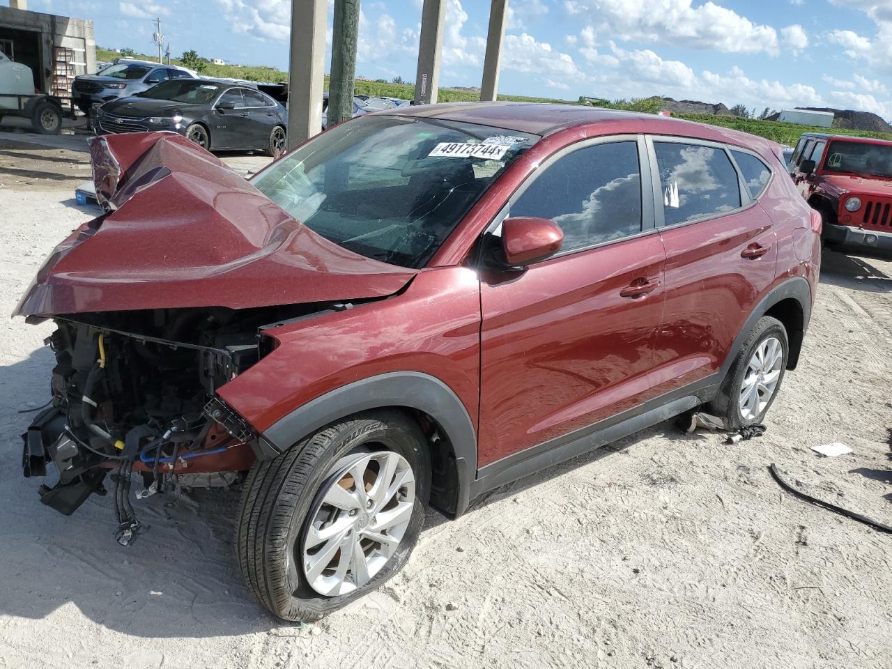 HYUNDAI TUCSON 2019 km8j23a48ku035426