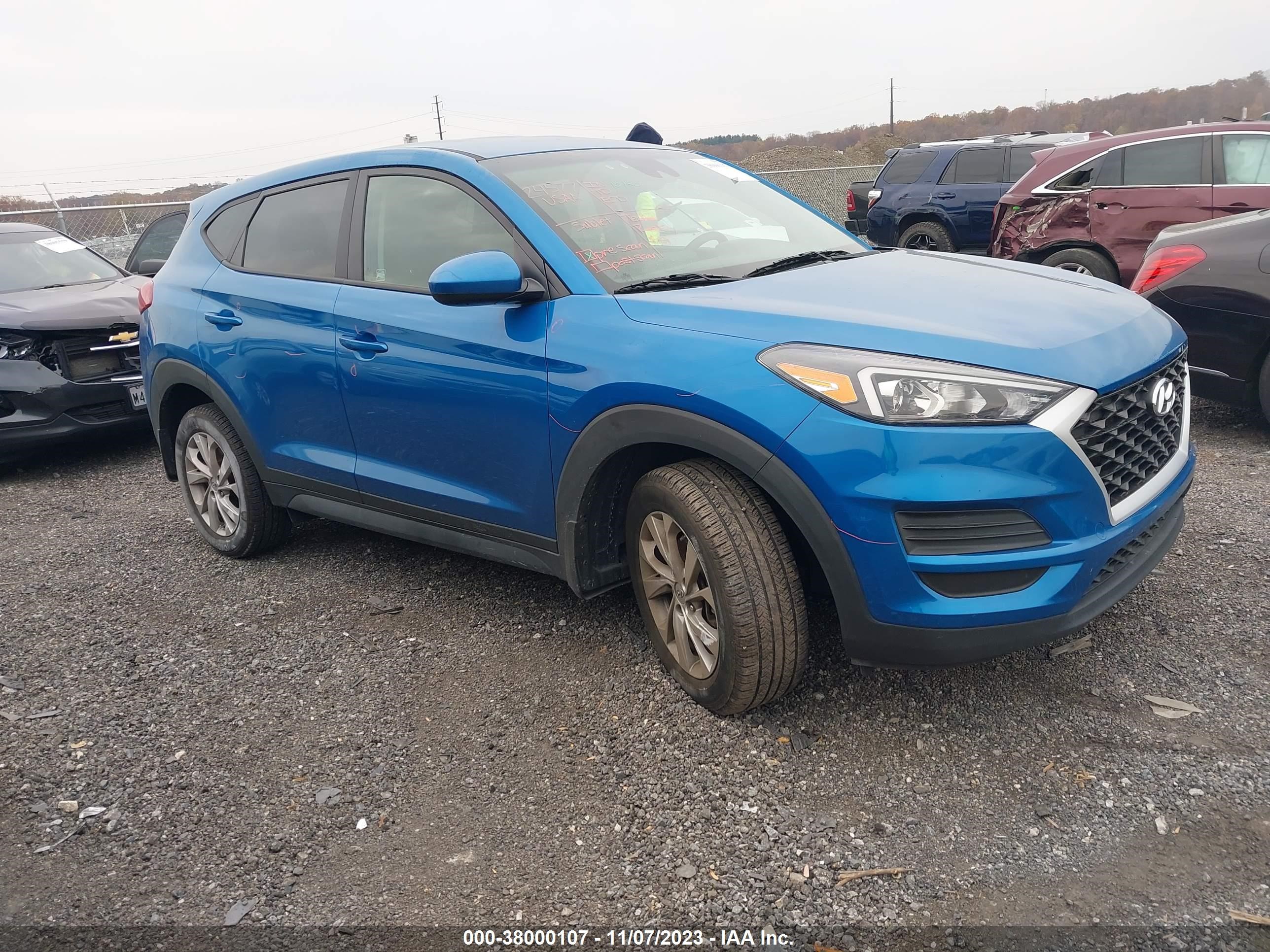 HYUNDAI TUCSON 2021 km8j23a49mu319554