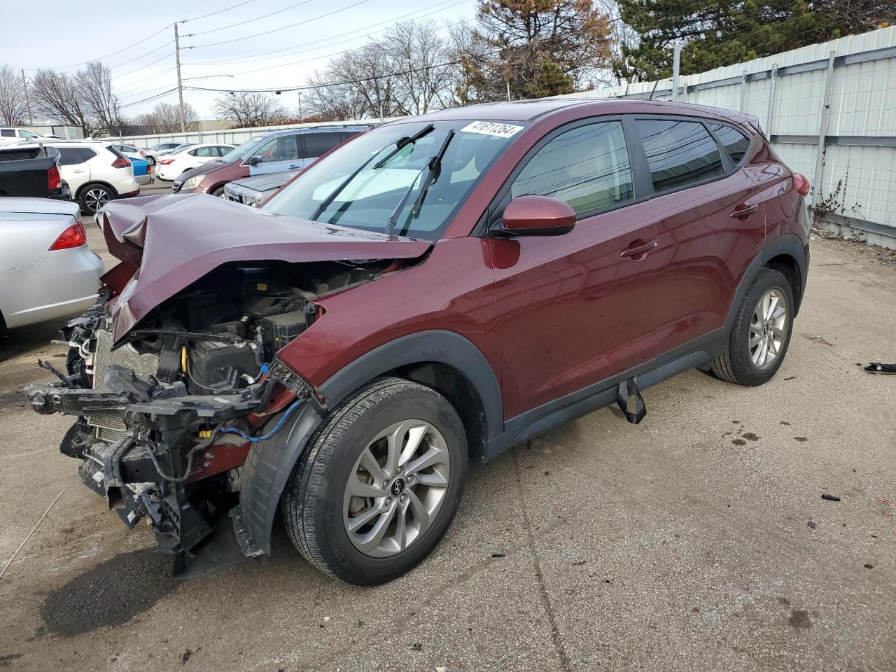 HYUNDAI TUCSON 2017 km8j23a4xhu399873