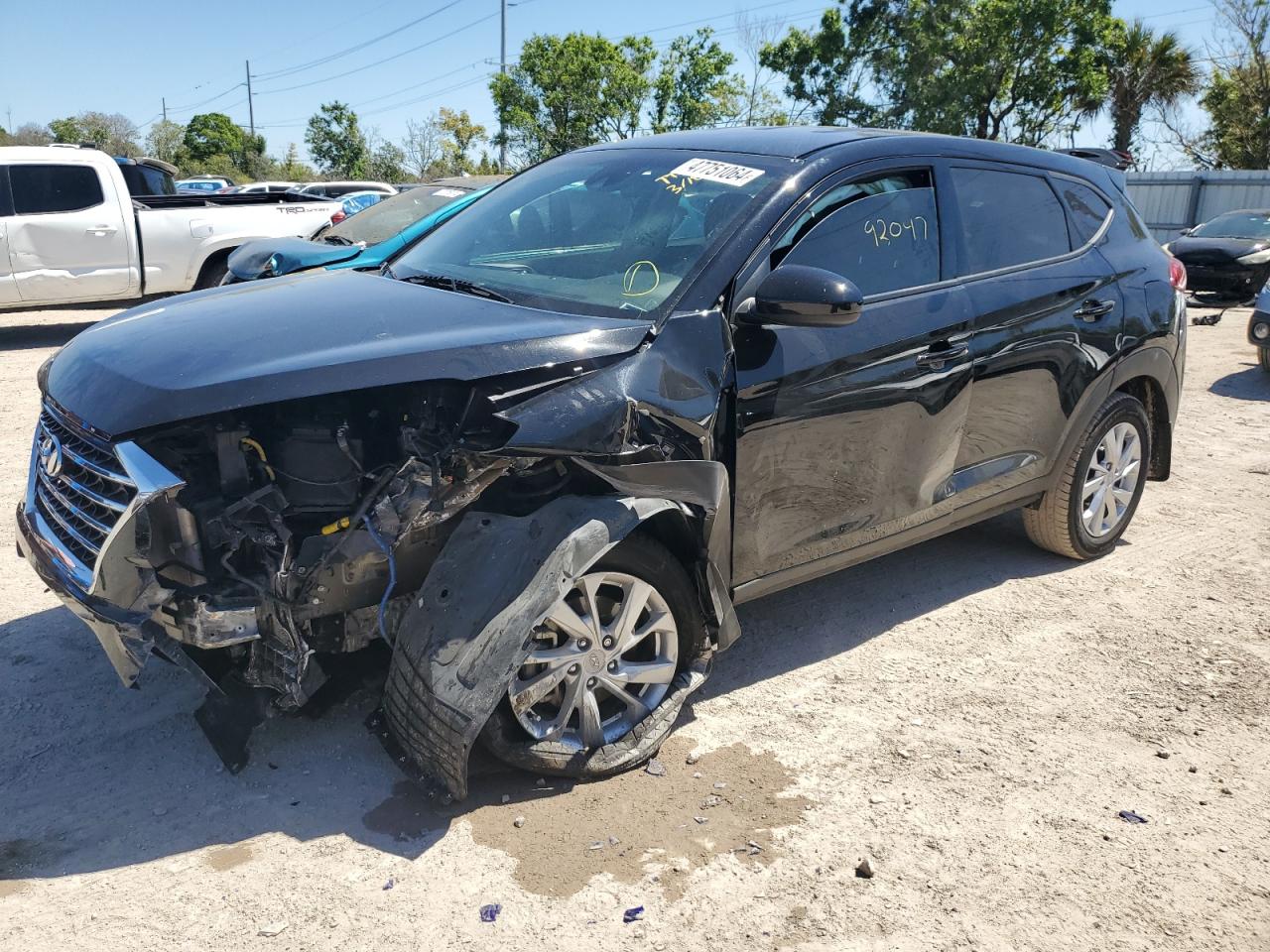 HYUNDAI TUCSON 2019 km8j23a4xku950973