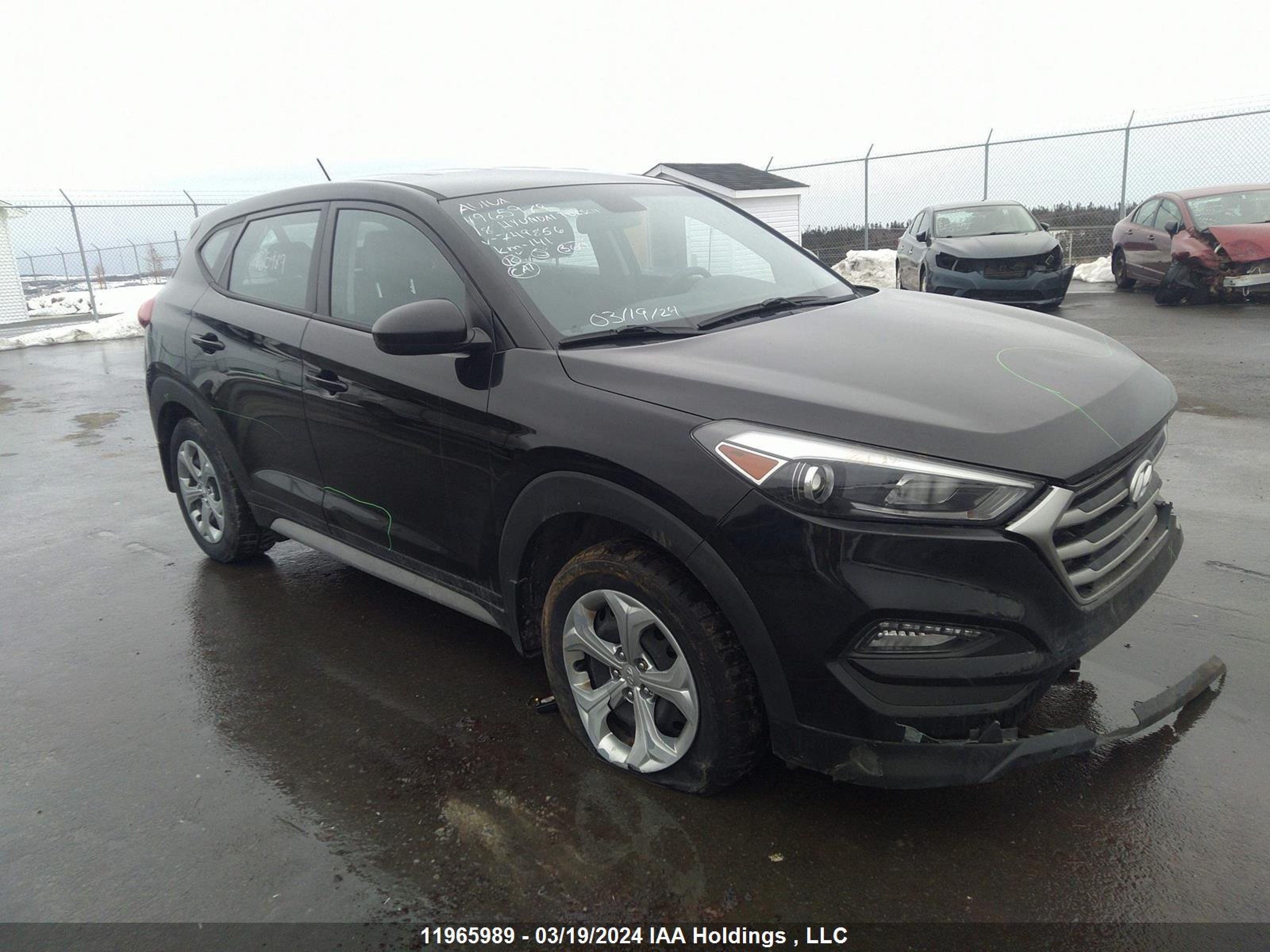 HYUNDAI TUCSON 2018 km8j2ca40ju749856