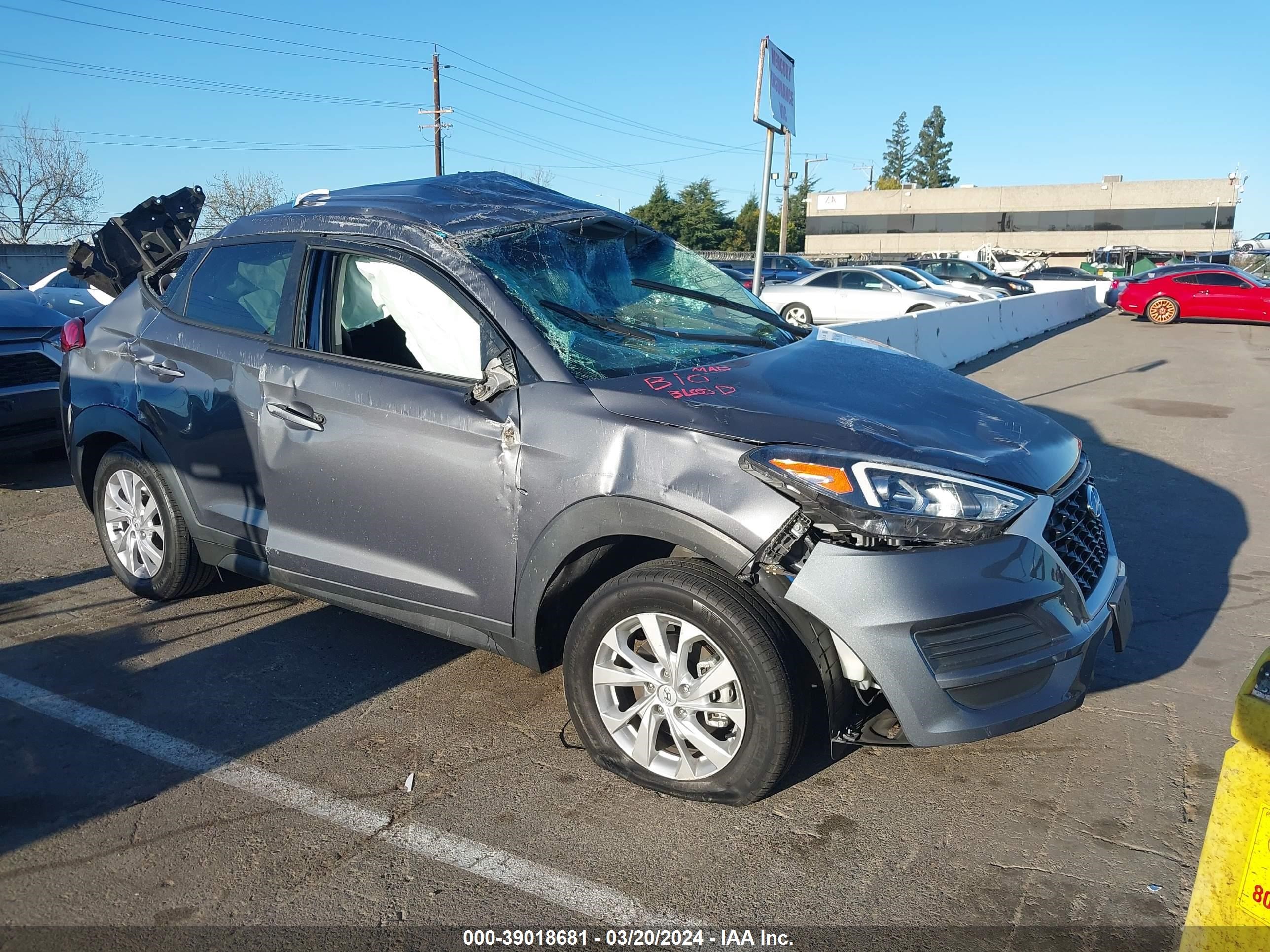 HYUNDAI TUCSON 2019 km8j2ca40ku048350