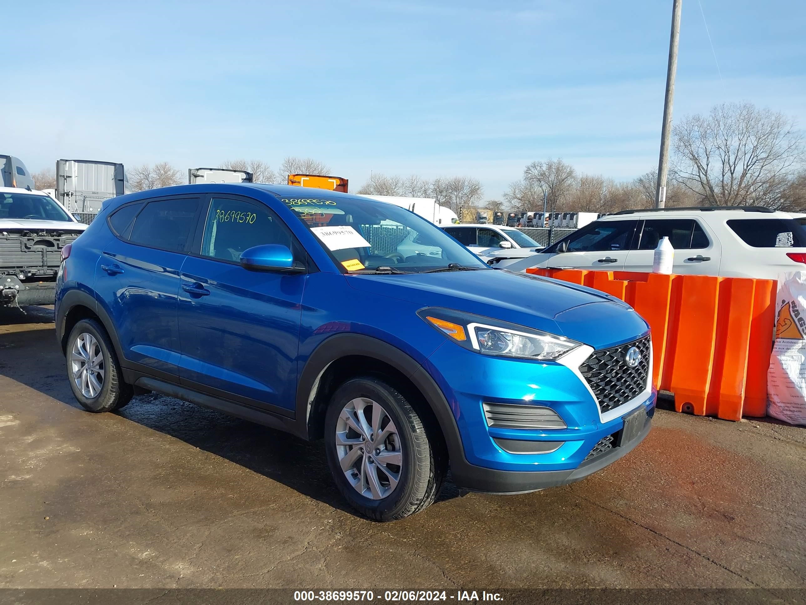 HYUNDAI TUCSON SE 2019 km8j2ca43ku891426