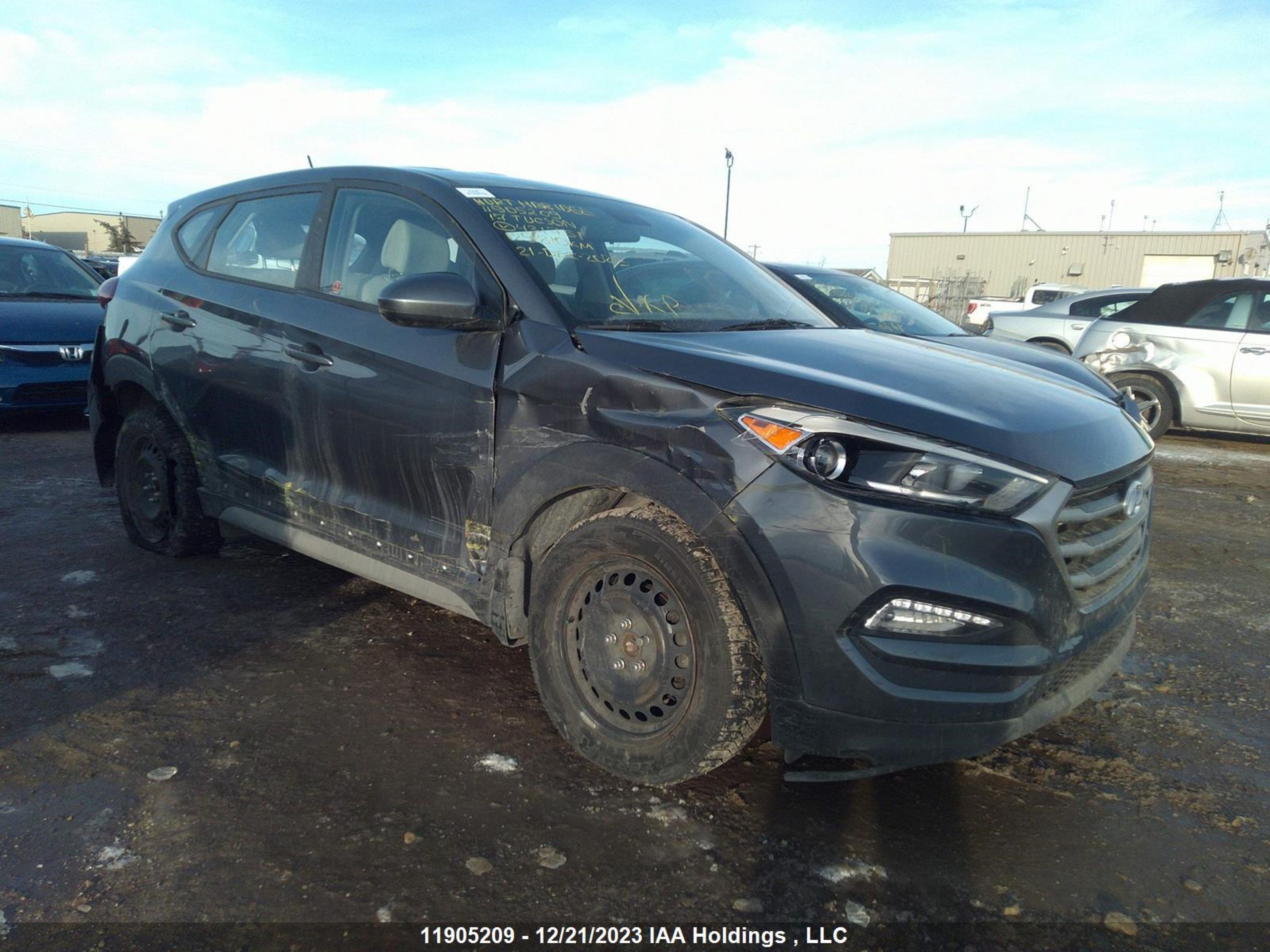 HYUNDAI TUCSON 2017 km8j2ca44hu431751