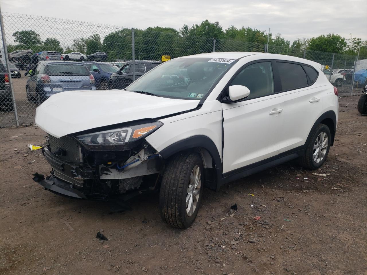 HYUNDAI TUCSON 2020 km8j2ca45lu156349