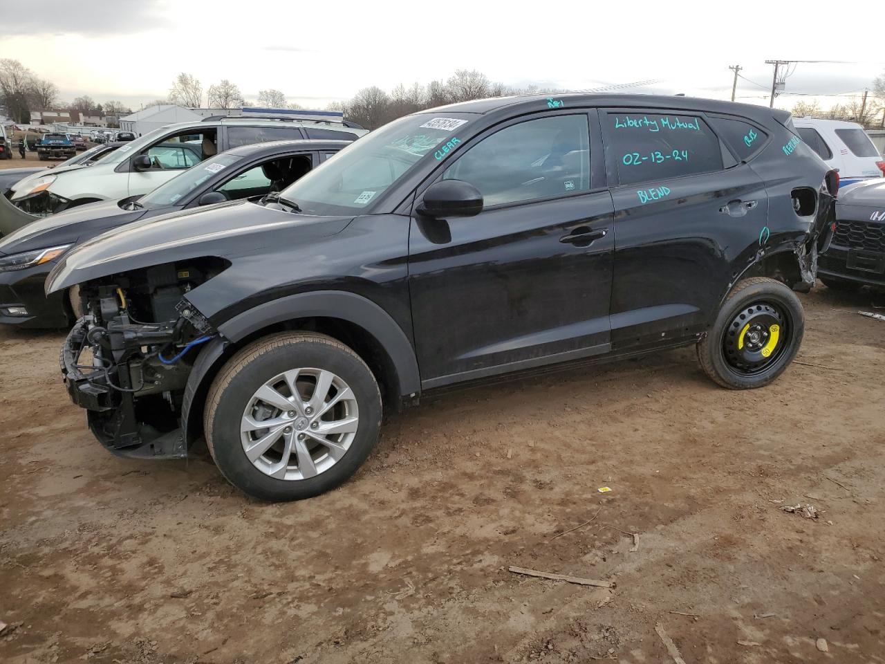 HYUNDAI TUCSON 2021 km8j2ca46mu366475