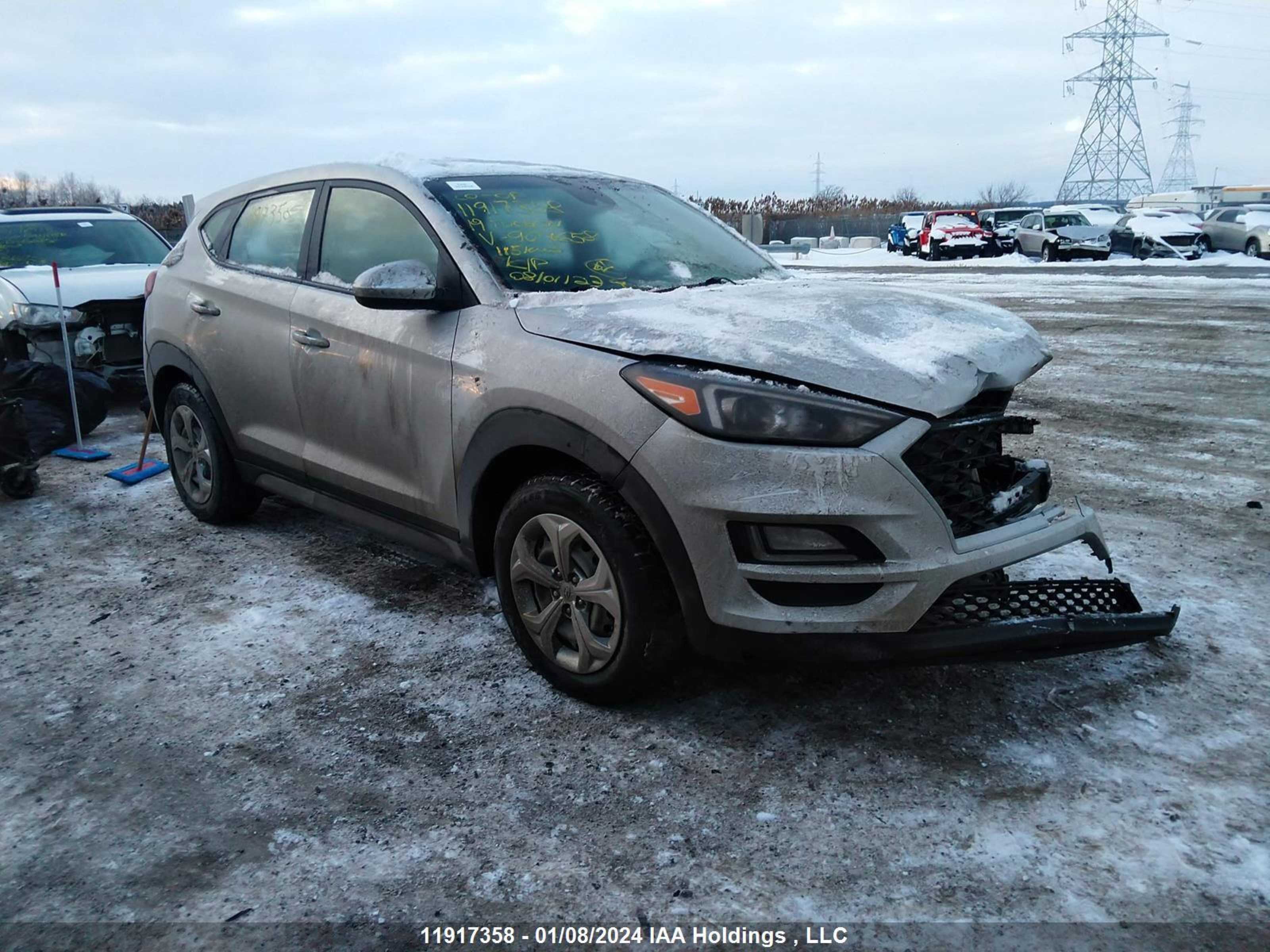 HYUNDAI TUCSON 2019 km8j2ca47ku907658