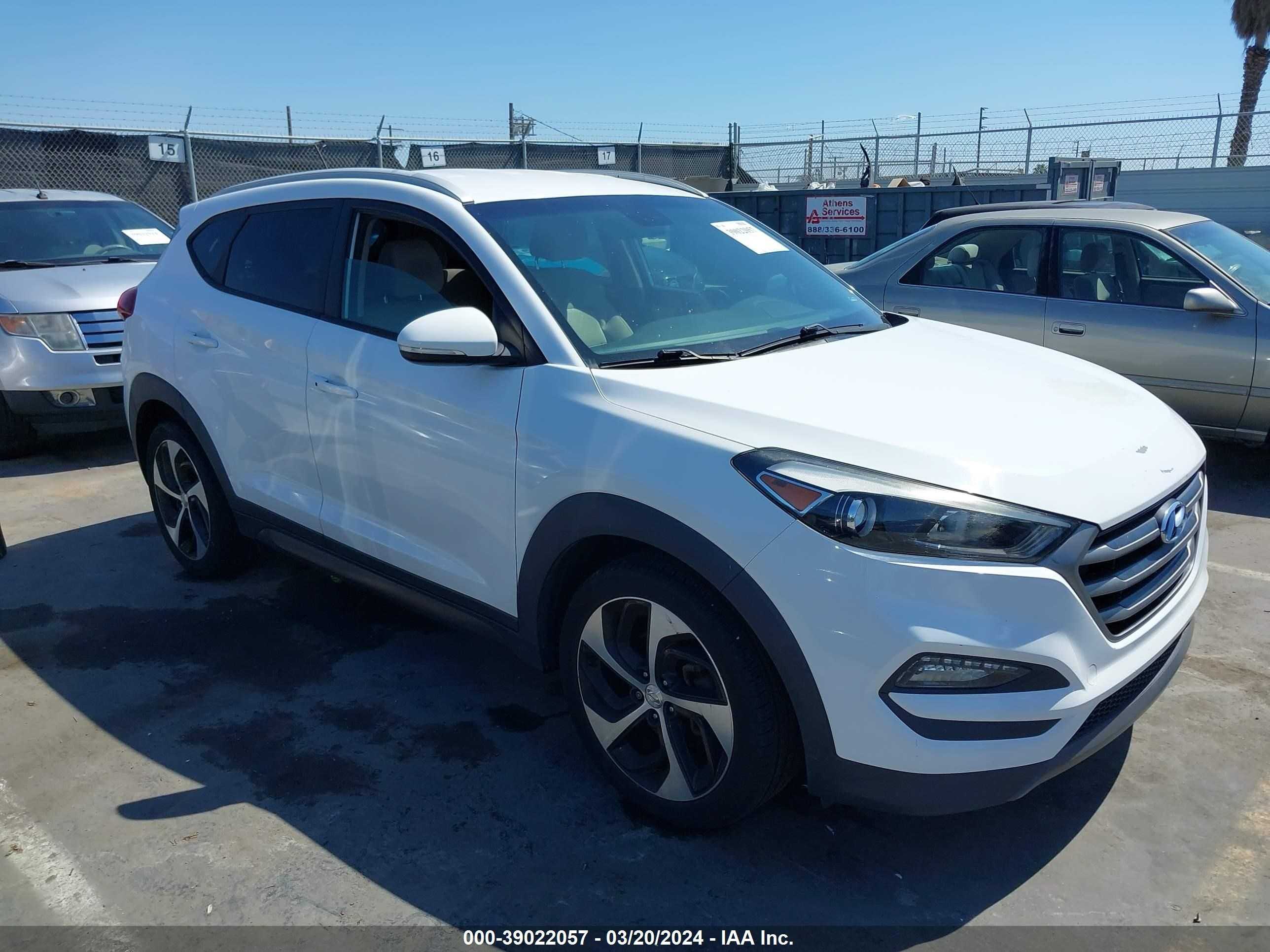 HYUNDAI TUCSON 2016 km8j33a22gu060289