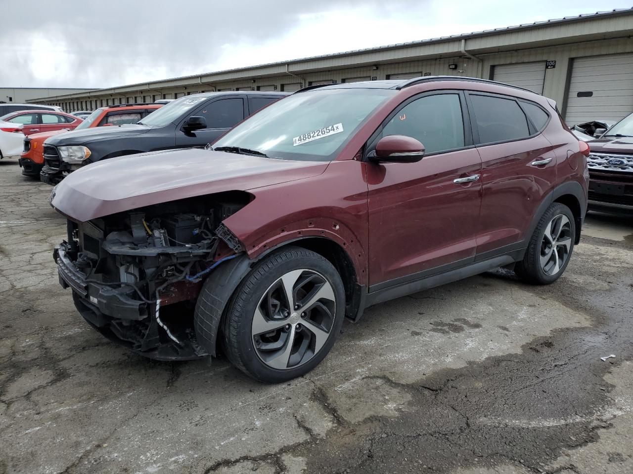 HYUNDAI TUCSON 2016 km8j33a22gu233874