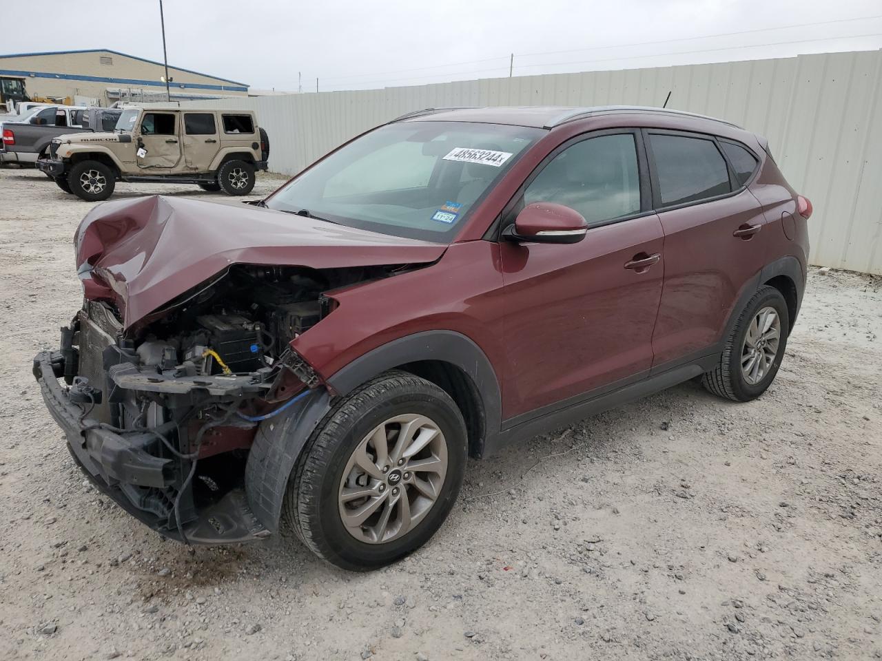 HYUNDAI TUCSON 2016 km8j33a23gu182563