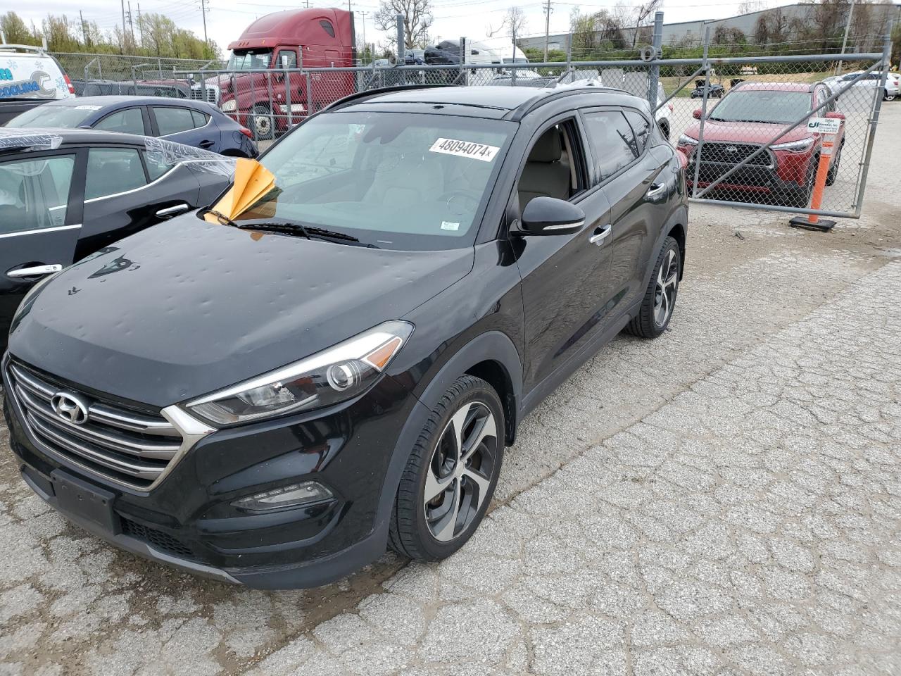 HYUNDAI TUCSON 2016 km8j33a25gu160855