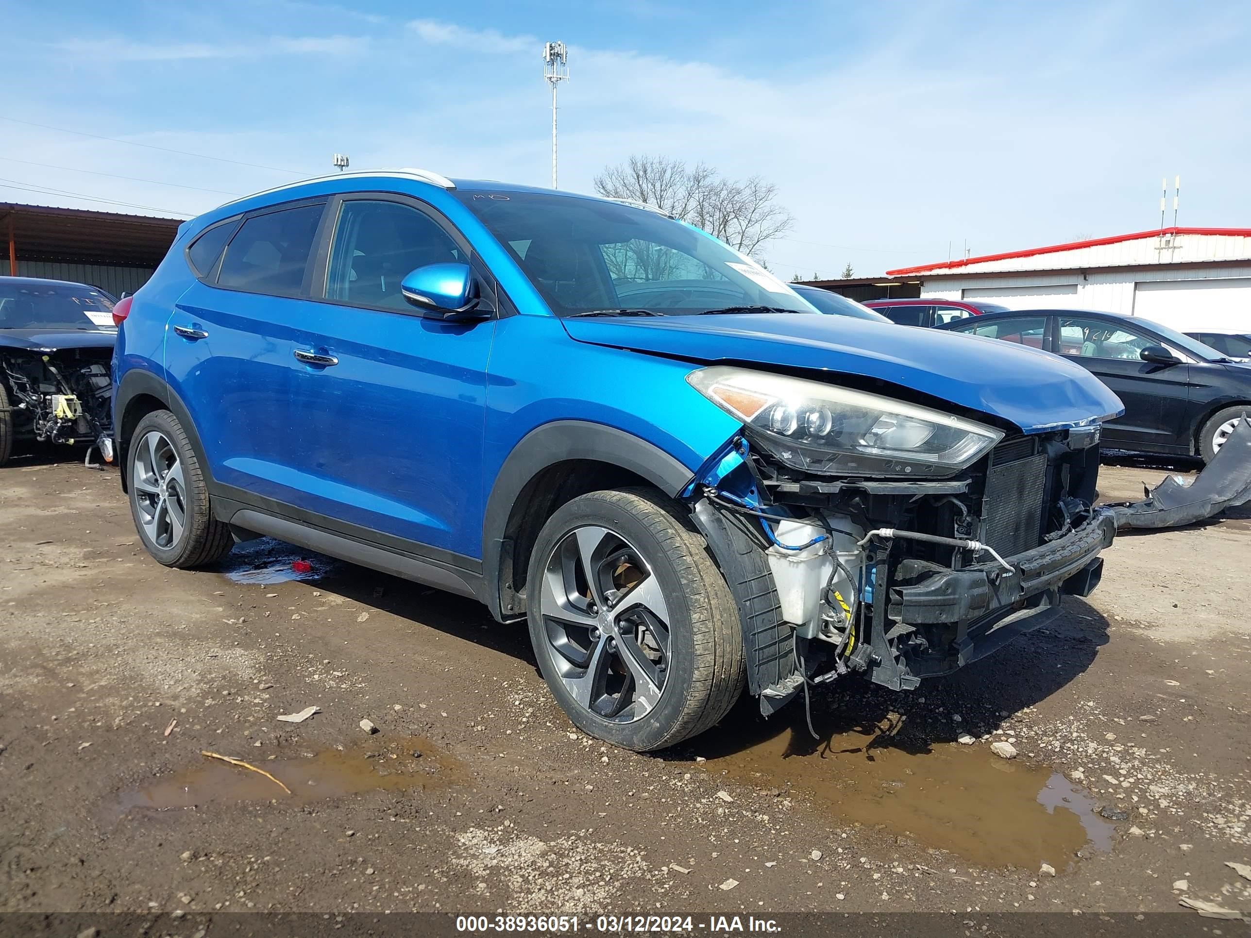 HYUNDAI TUCSON 2016 km8j33a28gu158369