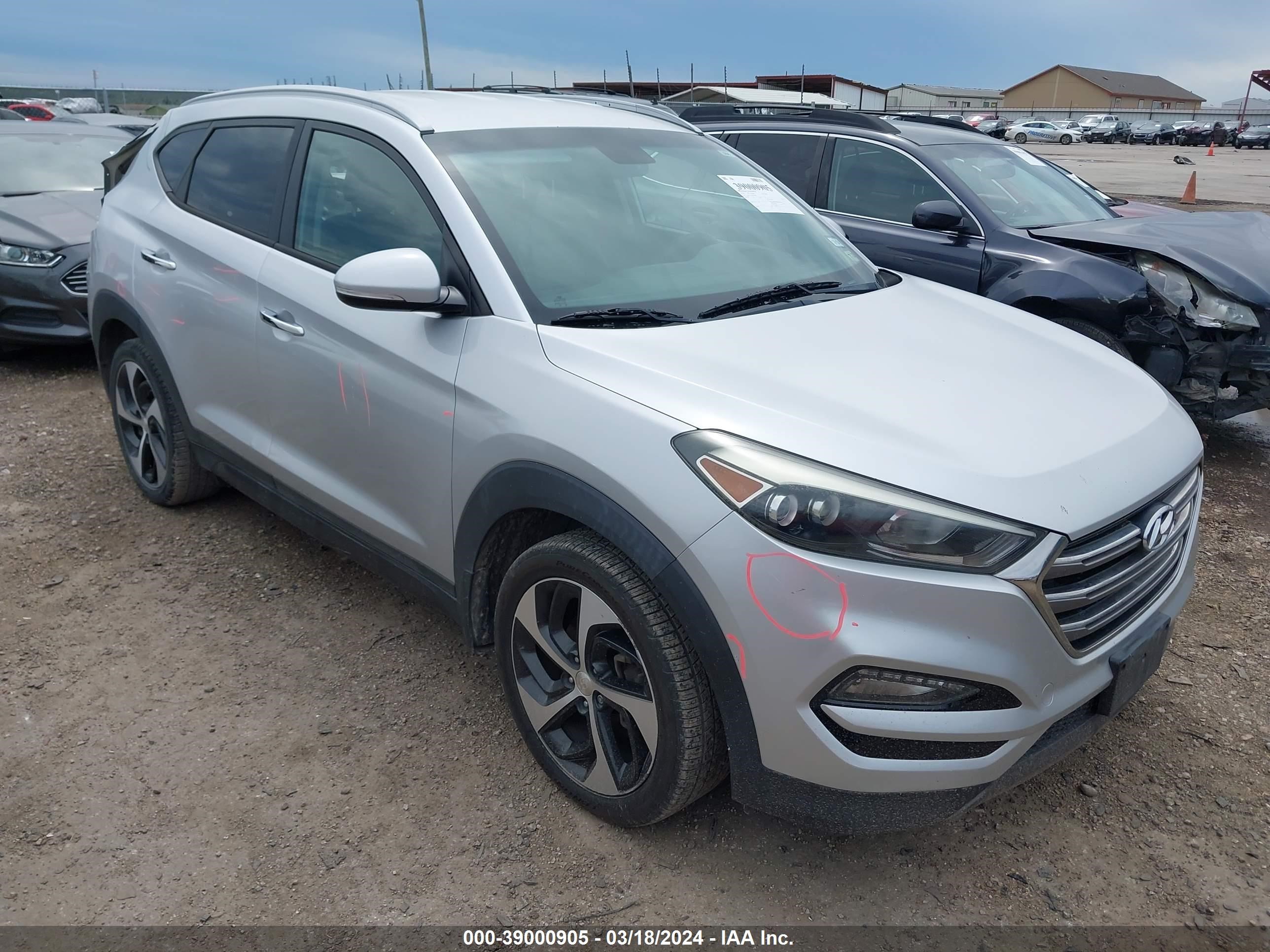 HYUNDAI TUCSON 2016 km8j33a2xgu033891