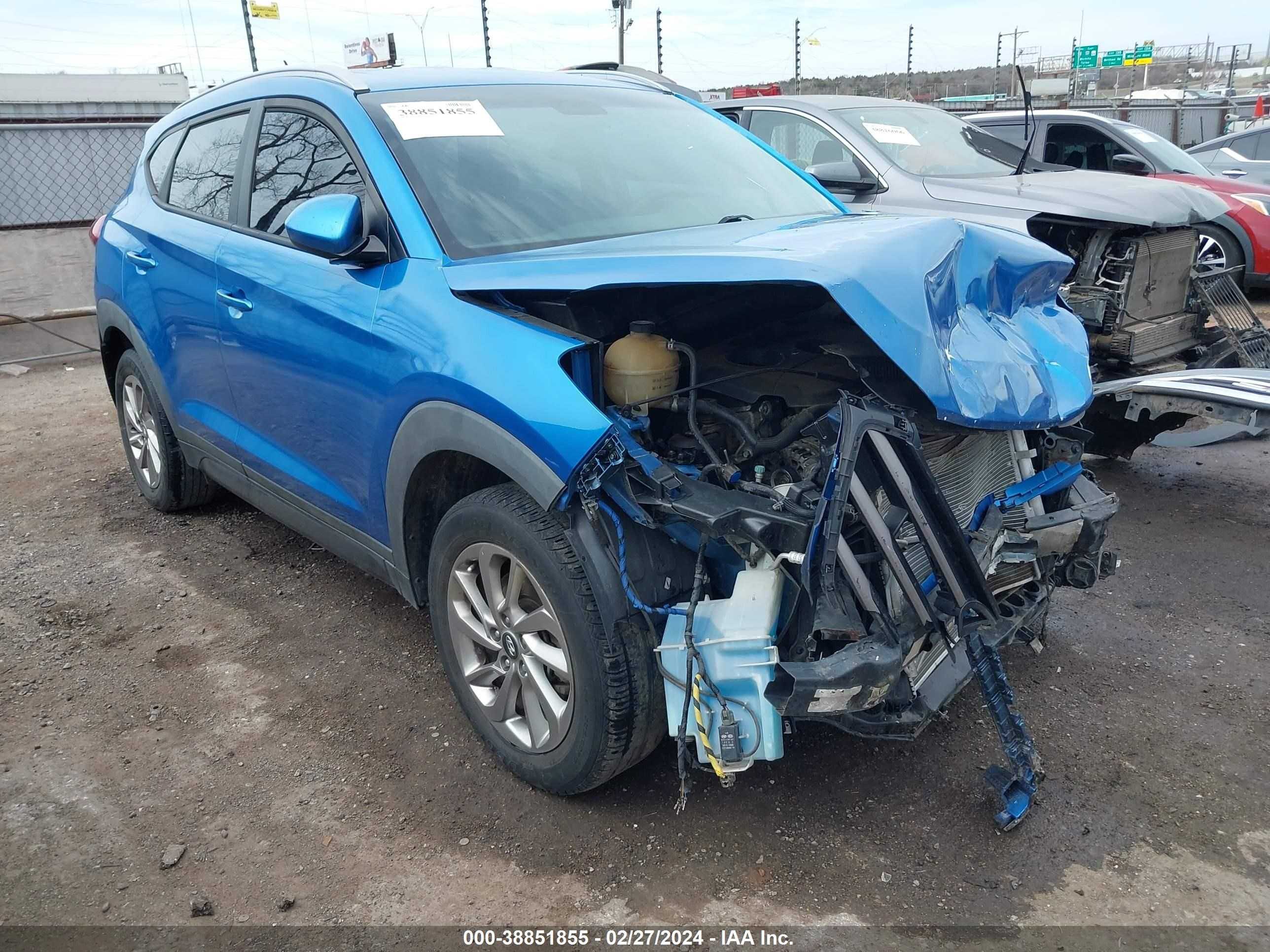 HYUNDAI TUCSON 2016 km8j33a40gu129076