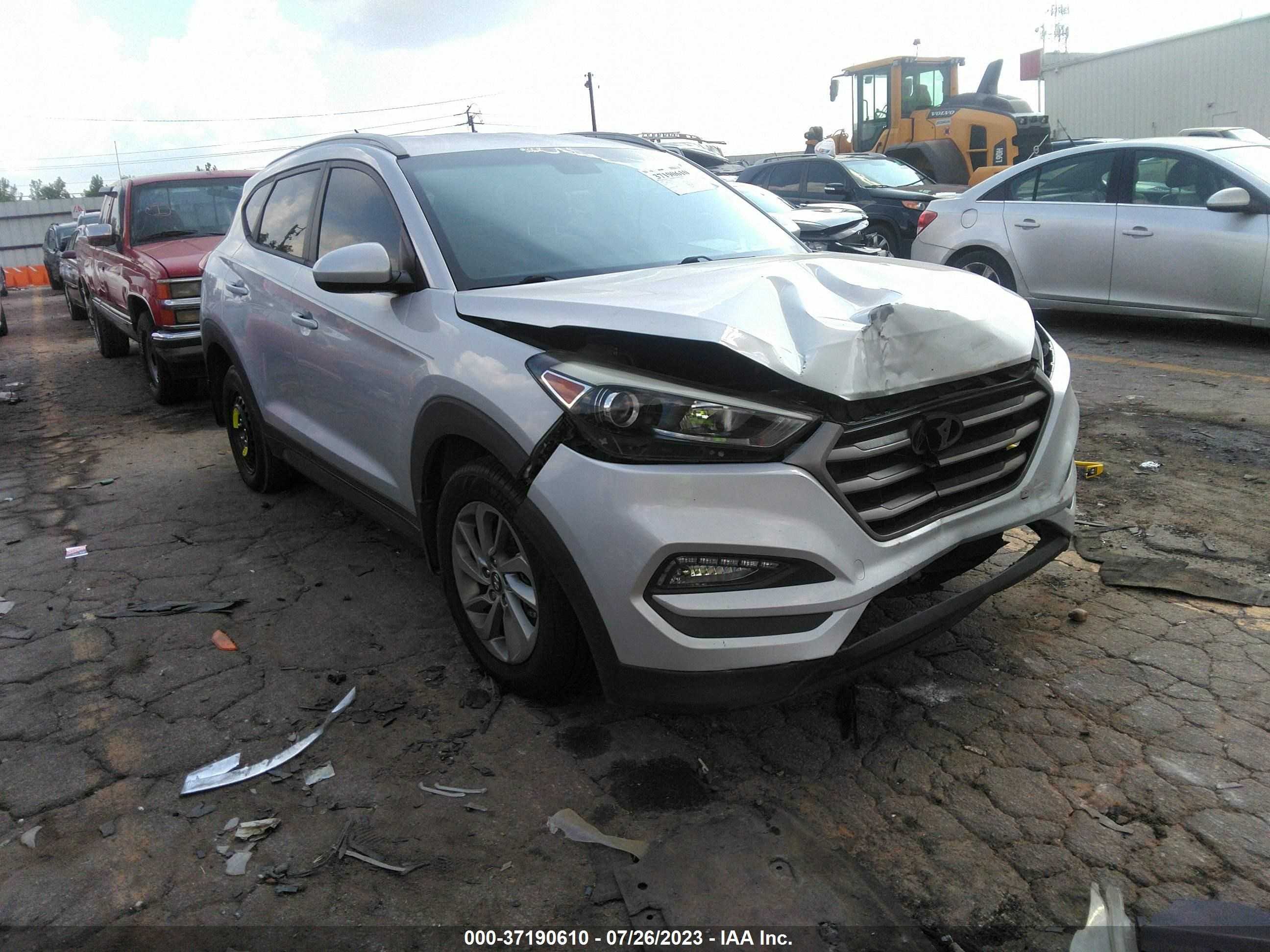 HYUNDAI TUCSON 2016 km8j33a42gu179915