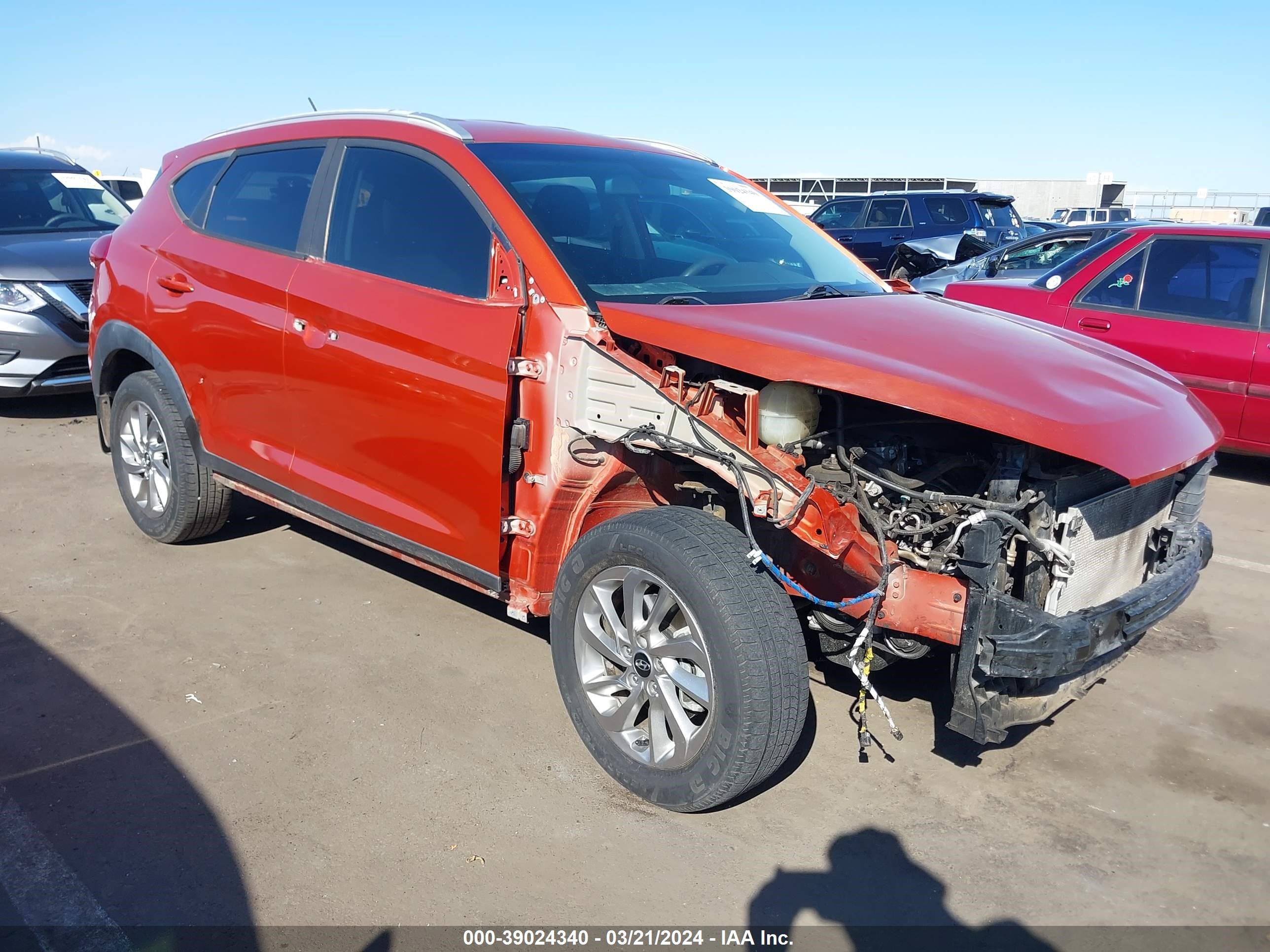 HYUNDAI TUCSON 2017 km8j33a42hu487247