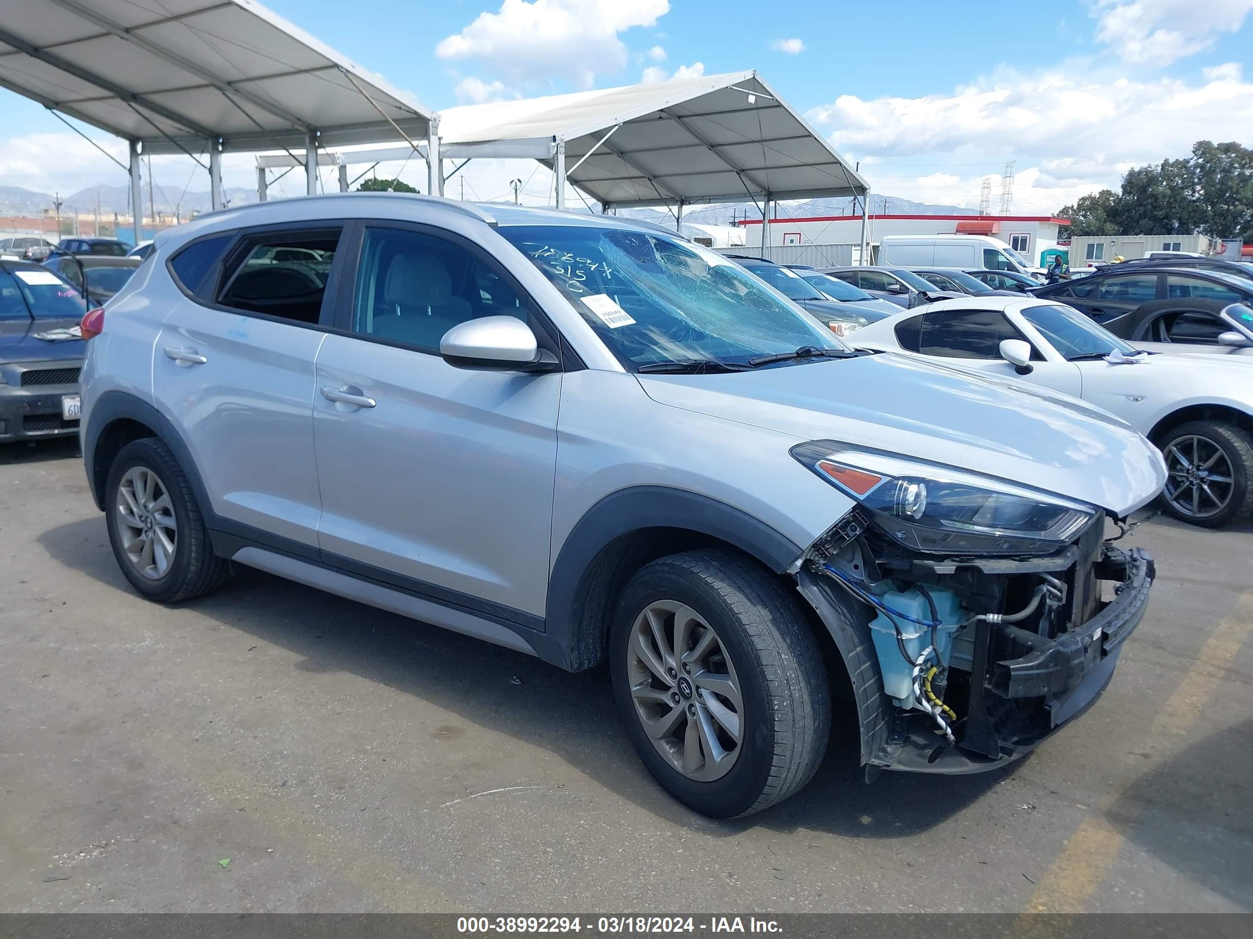 HYUNDAI TUCSON 2018 km8j33a42ju726169