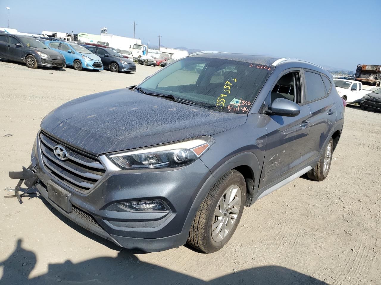 HYUNDAI TUCSON 2018 km8j33a45ju600453