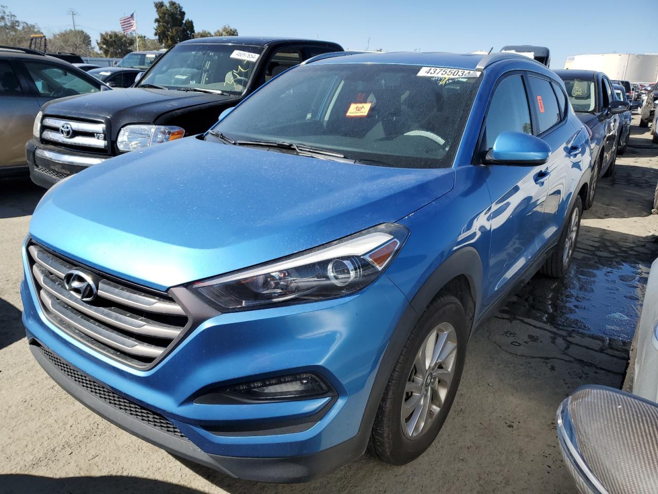 HYUNDAI TUCSON 2016 km8j33a48gu140780