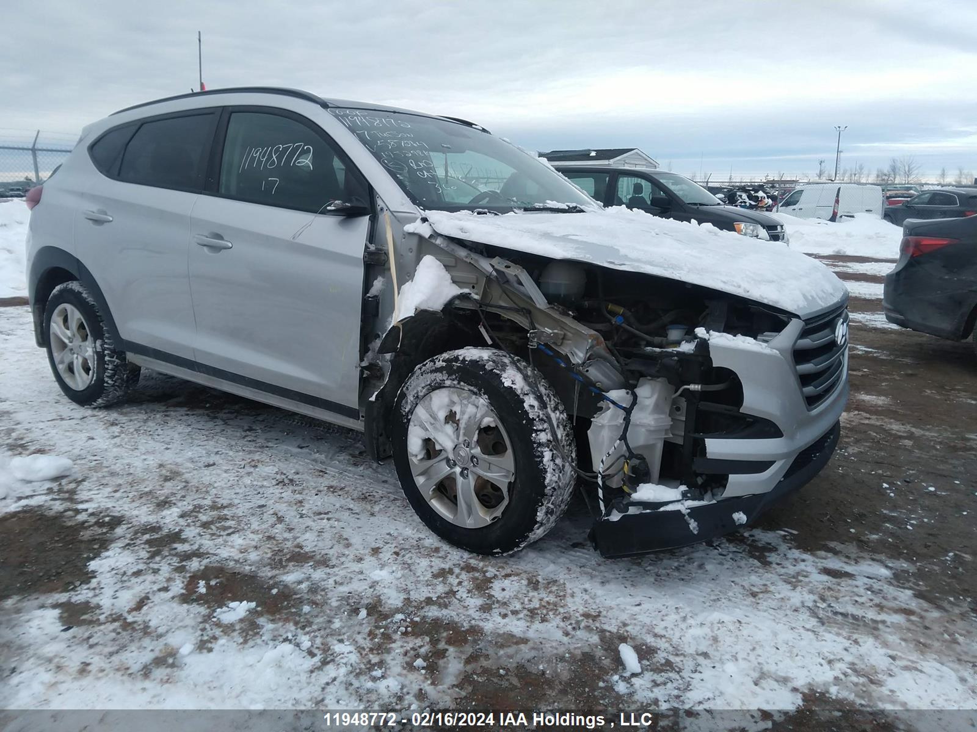 HYUNDAI TUCSON 2017 km8j33a49hu587264