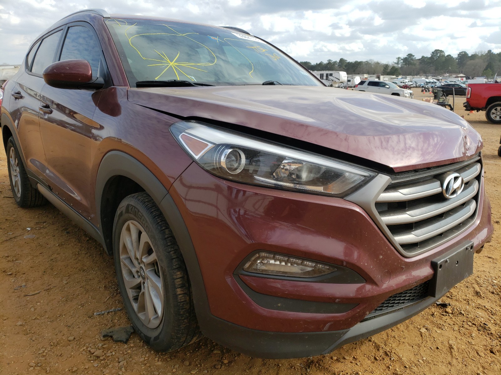 HYUNDAI TUCSON LIM 2016 km8j33a4xgu032726