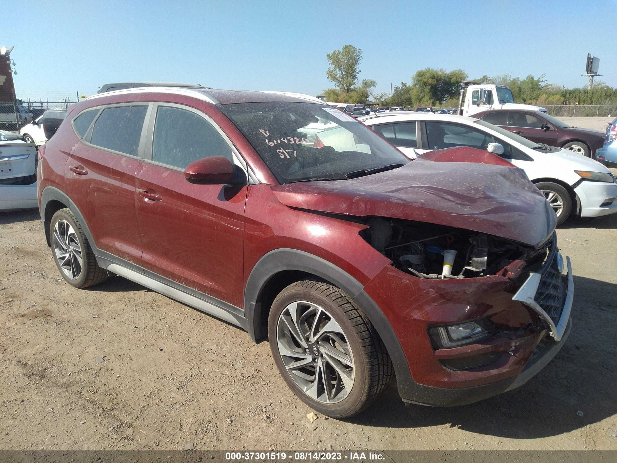 HYUNDAI TUCSON 2020 km8j33al5lu227327