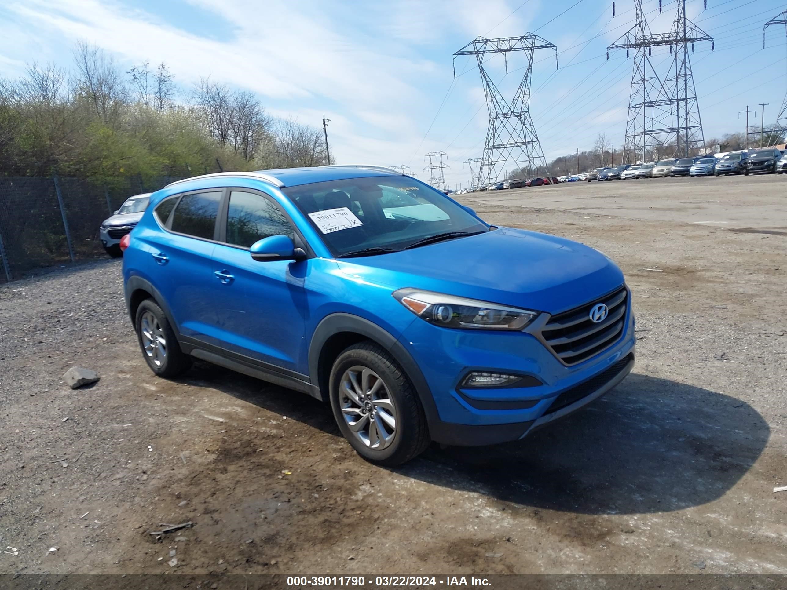 HYUNDAI TUCSON 2016 km8j3ca20gu158446