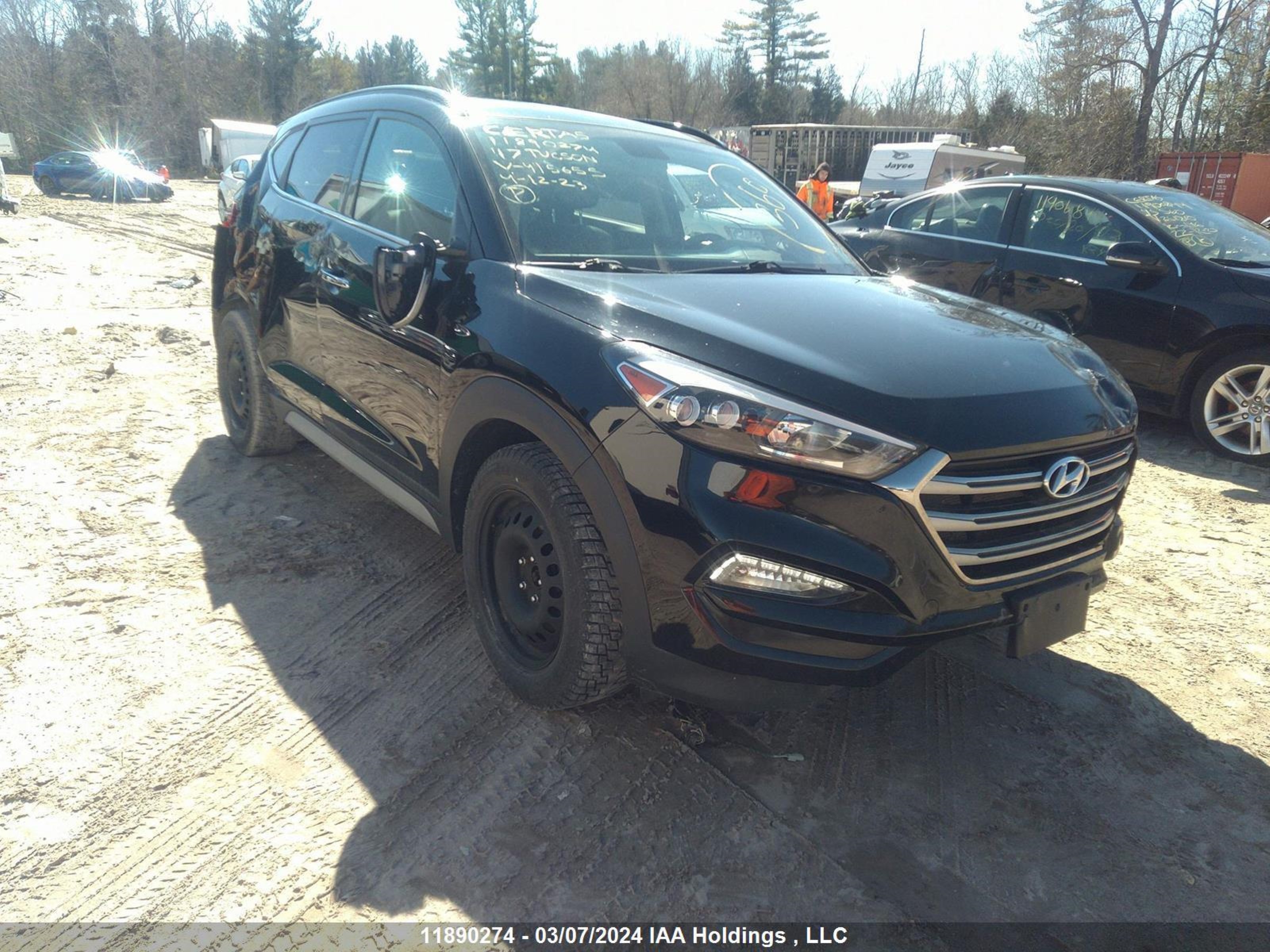 HYUNDAI TUCSON 2017 km8j3ca20hu415655