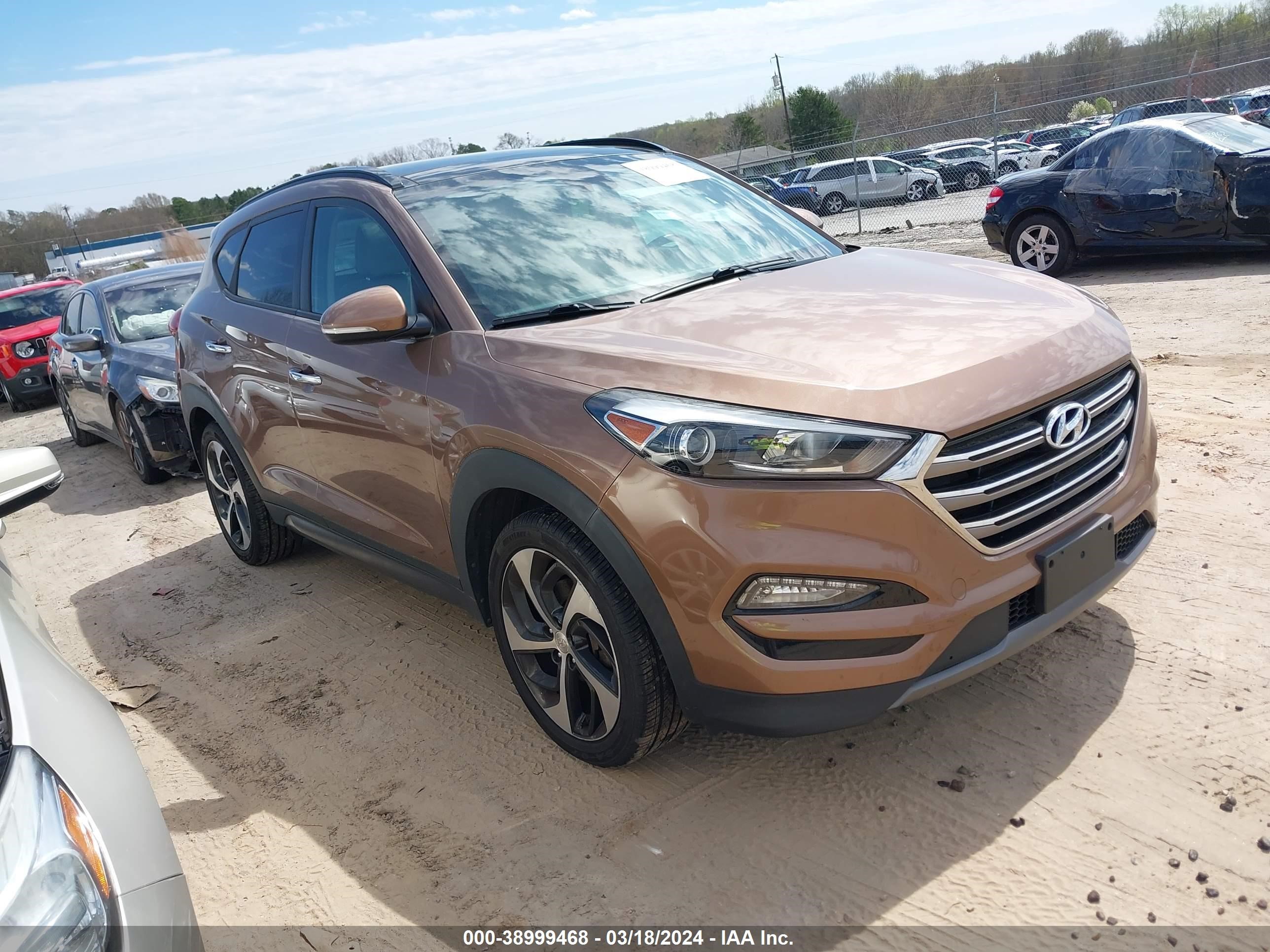 HYUNDAI TUCSON 2016 km8j3ca24gu116328