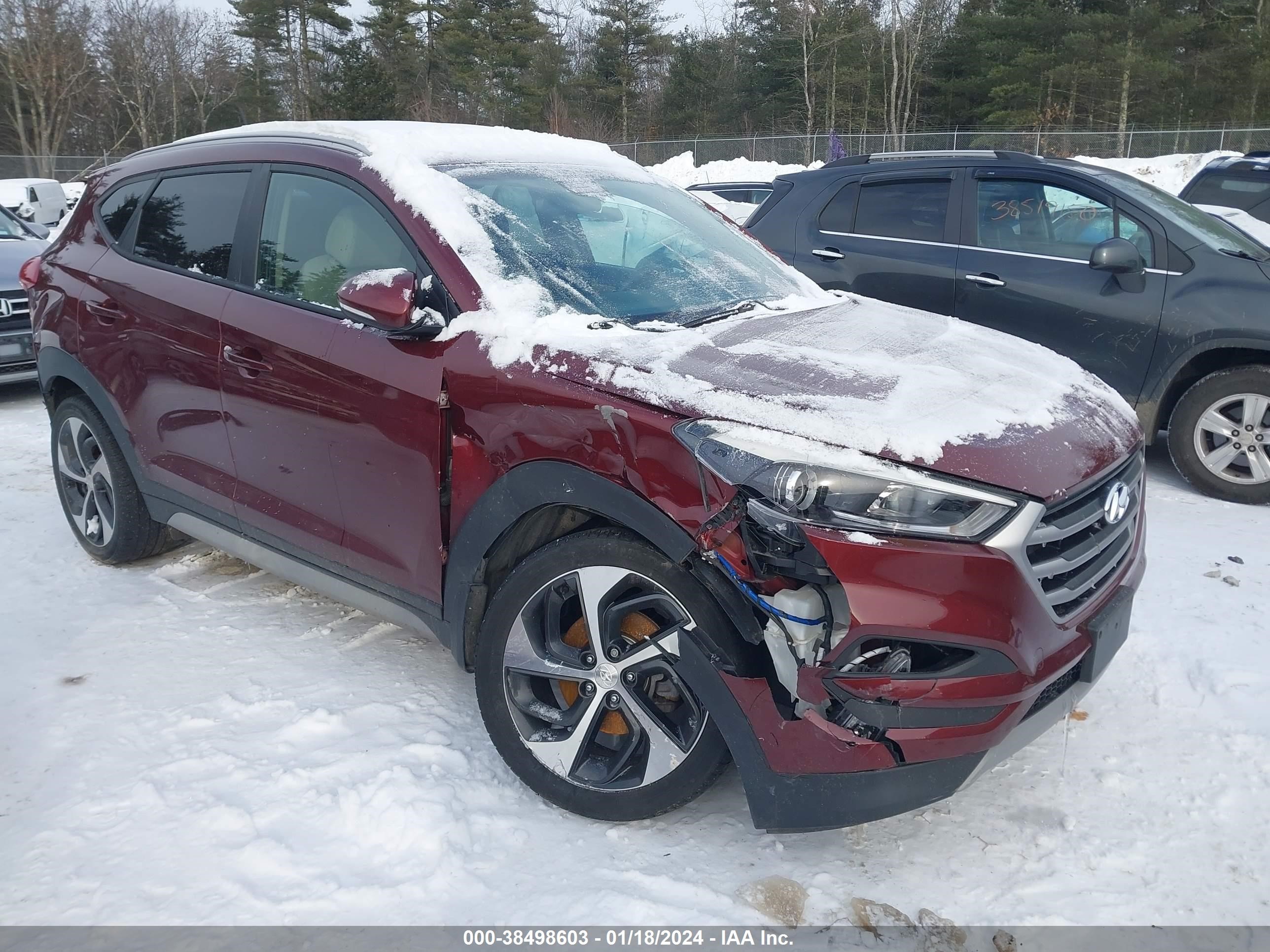 HYUNDAI TUCSON 2017 km8j3ca24hu391215