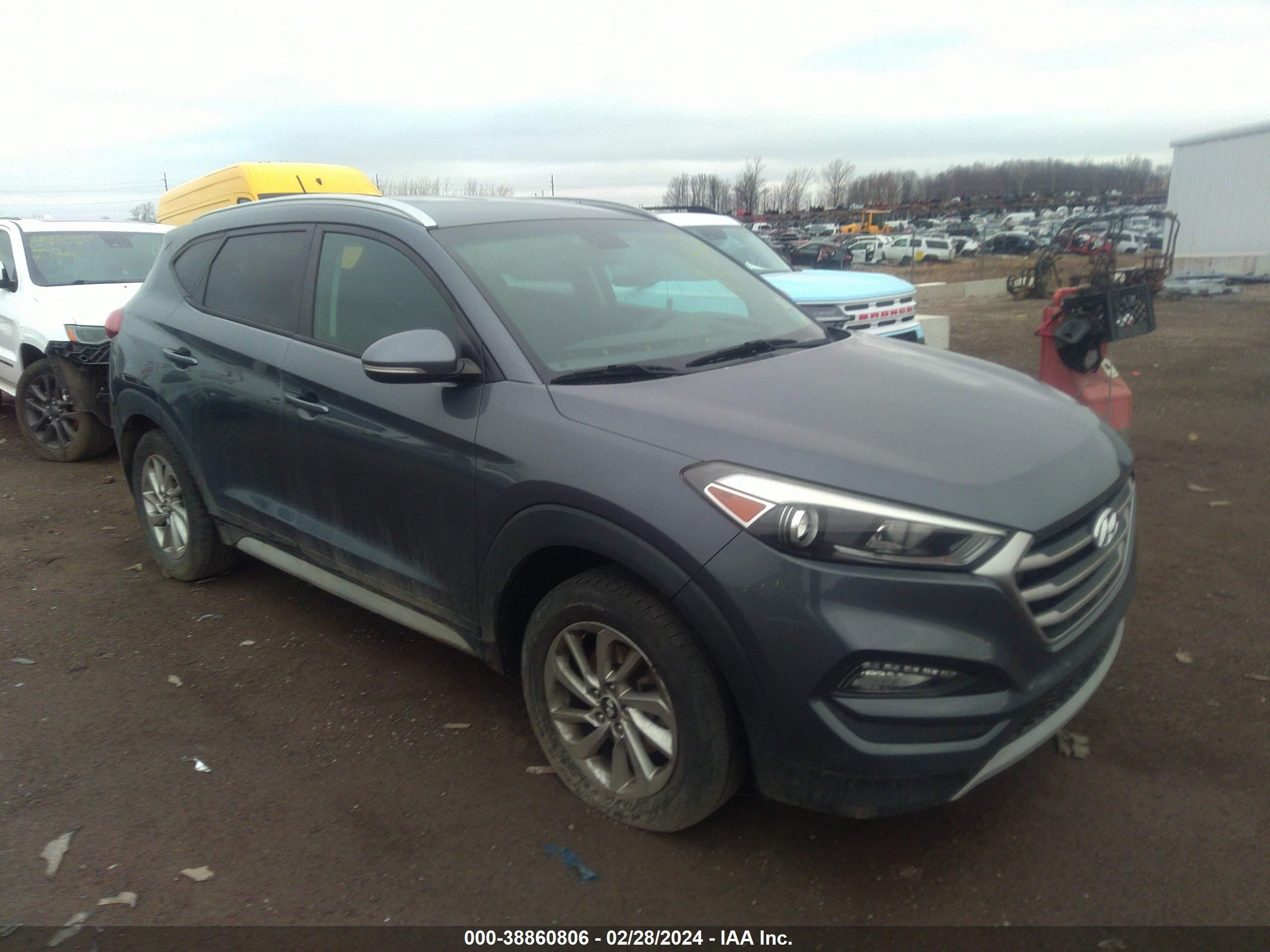 HYUNDAI TUCSON 2017 km8j3ca25hu371233