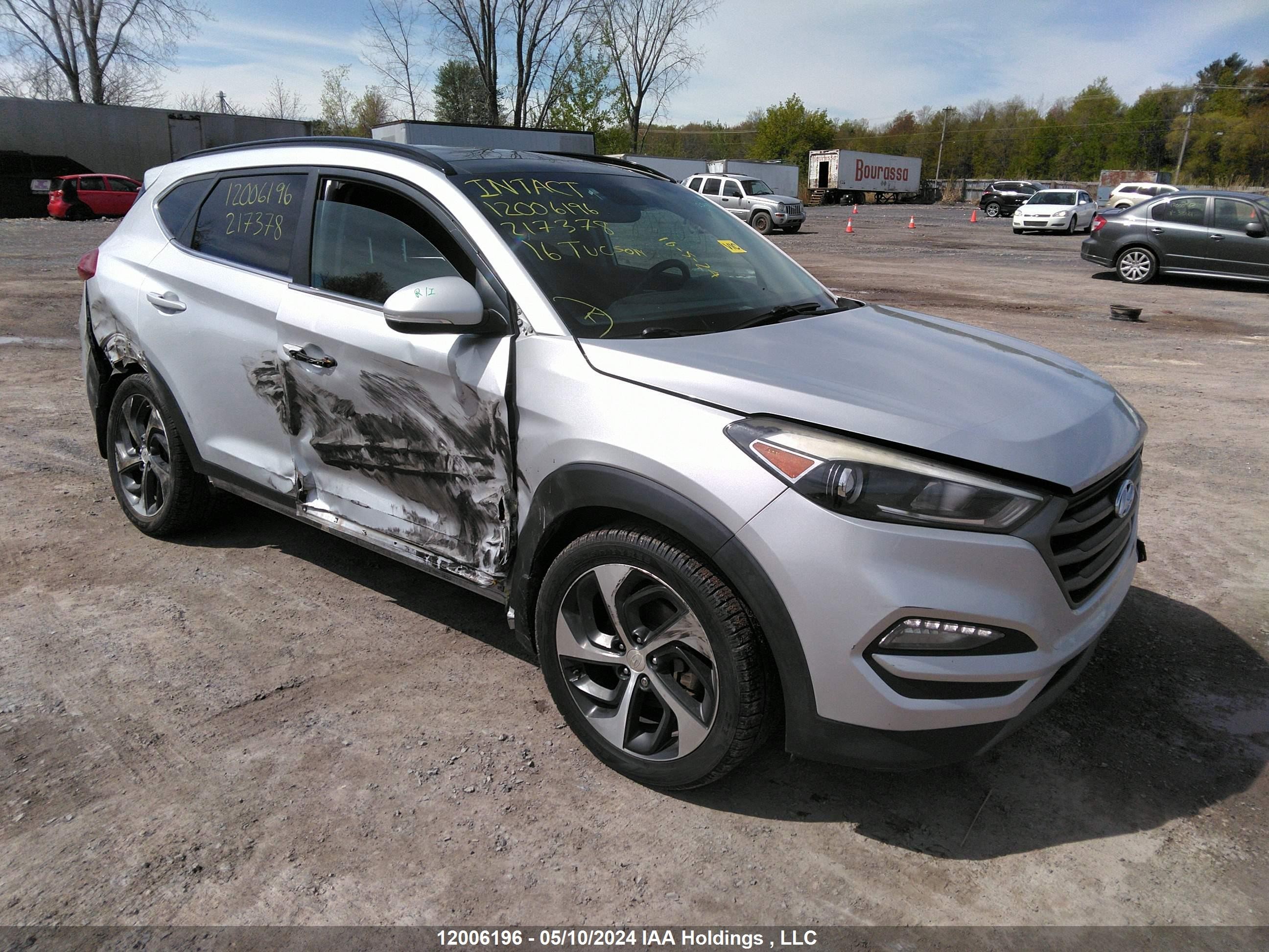 HYUNDAI TUCSON 2016 km8j3ca29gu217378