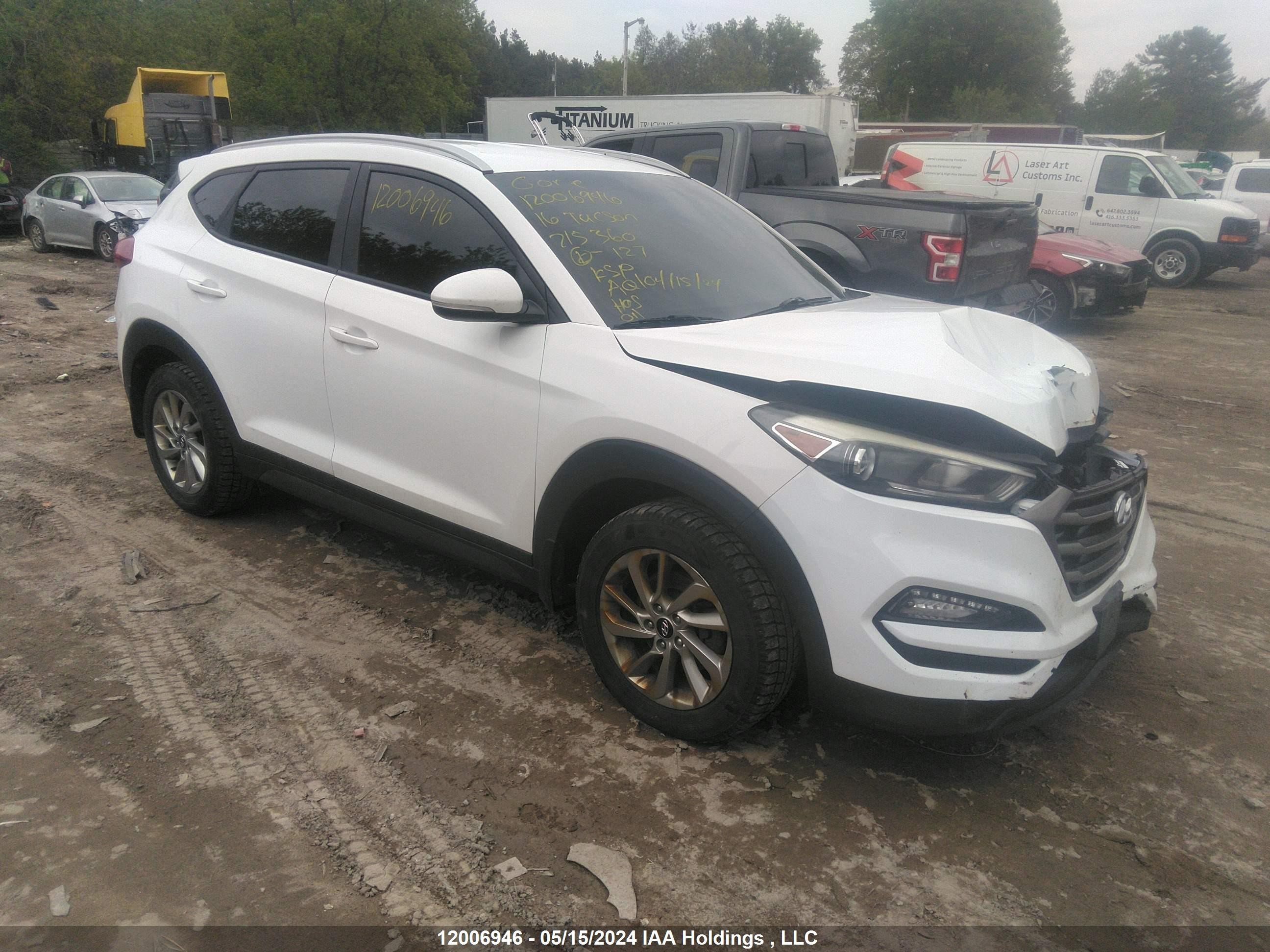 HYUNDAI TUCSON 2016 km8j3ca40gu215360