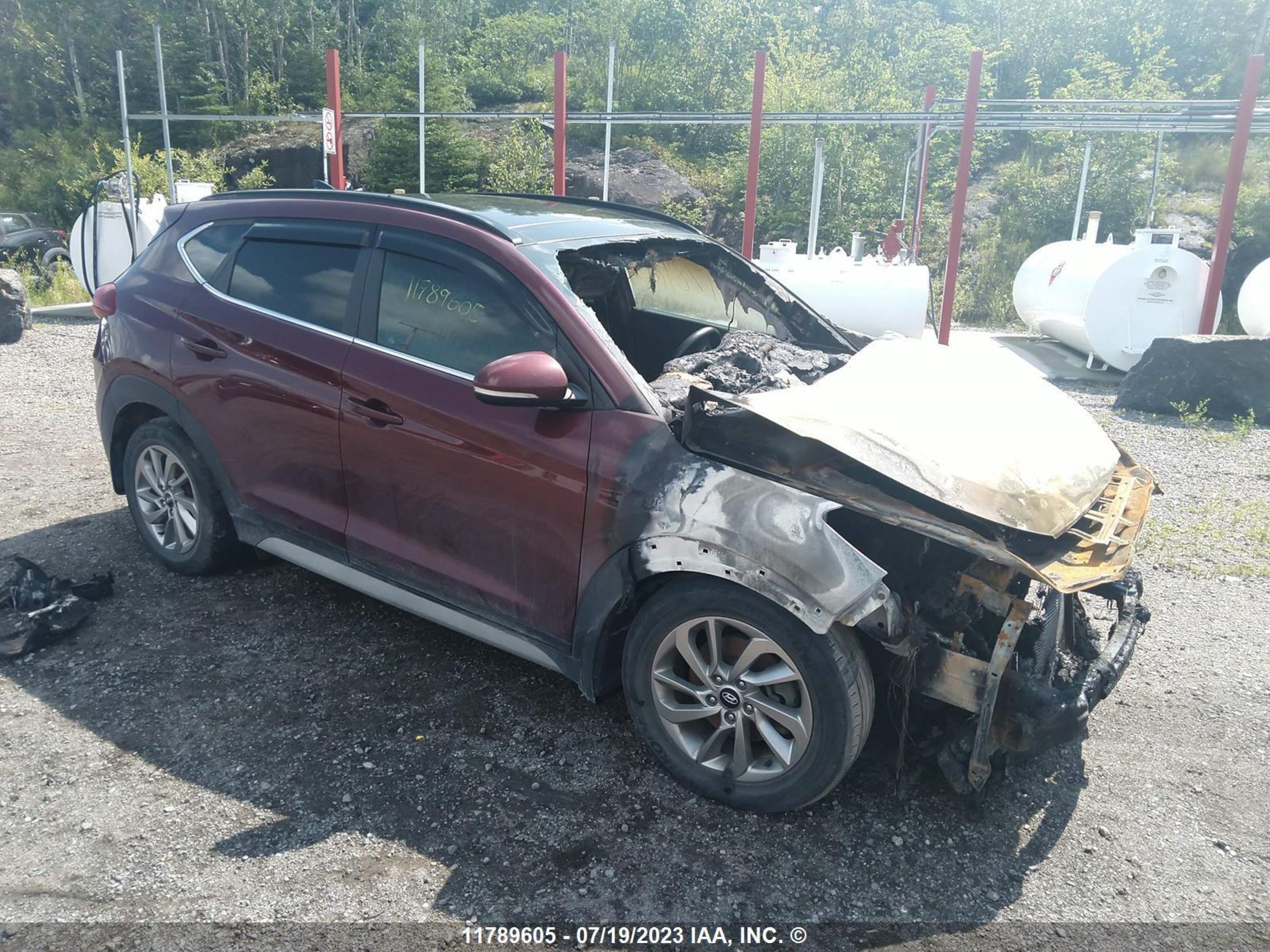 HYUNDAI TUCSON 2017 km8j3ca40hu431596