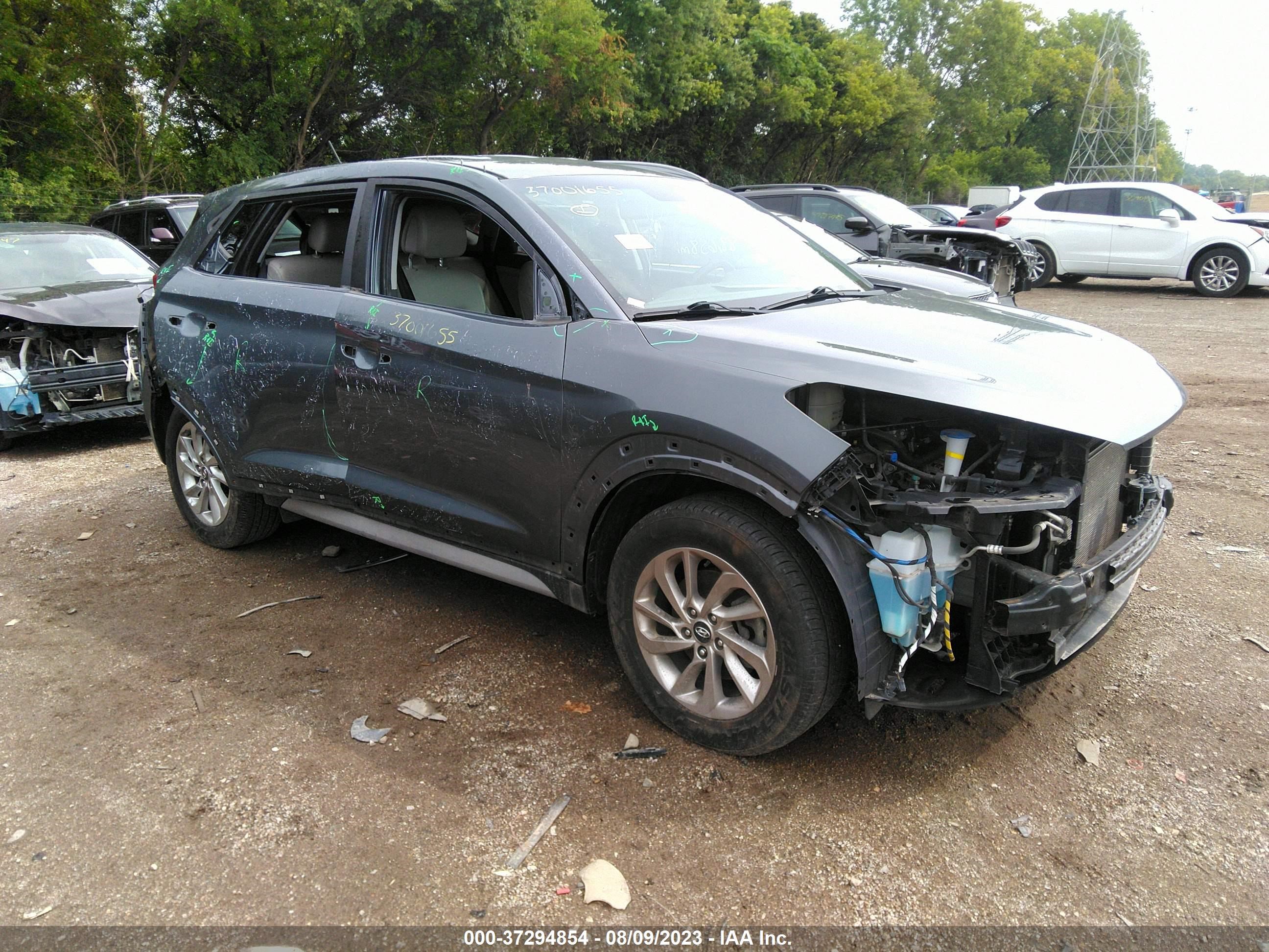 HYUNDAI TUCSON 2017 km8j3ca40hu506197